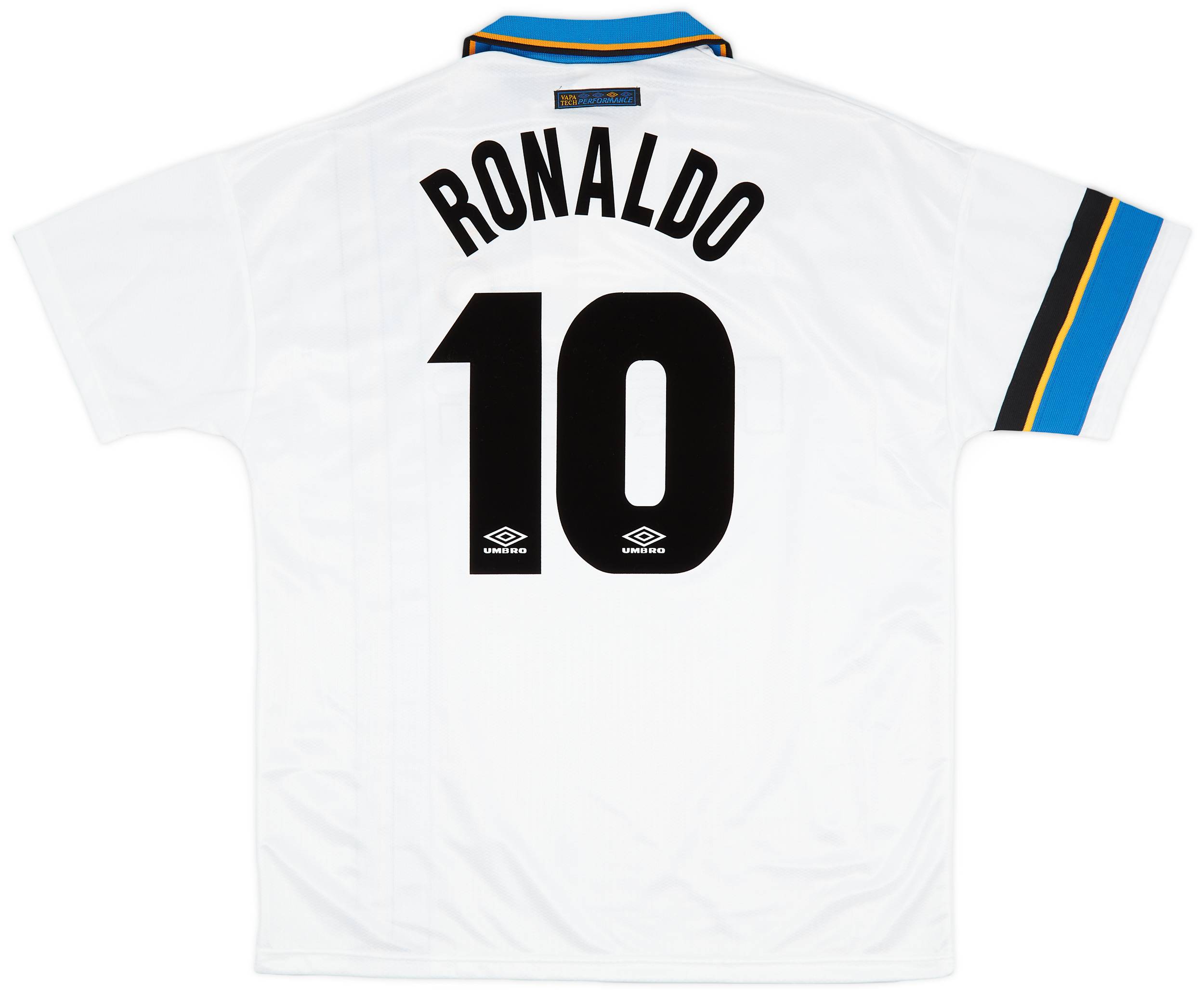 1997-98 Inter Milan Away Shirt Ronaldo #10 - 9/10 - (XL)