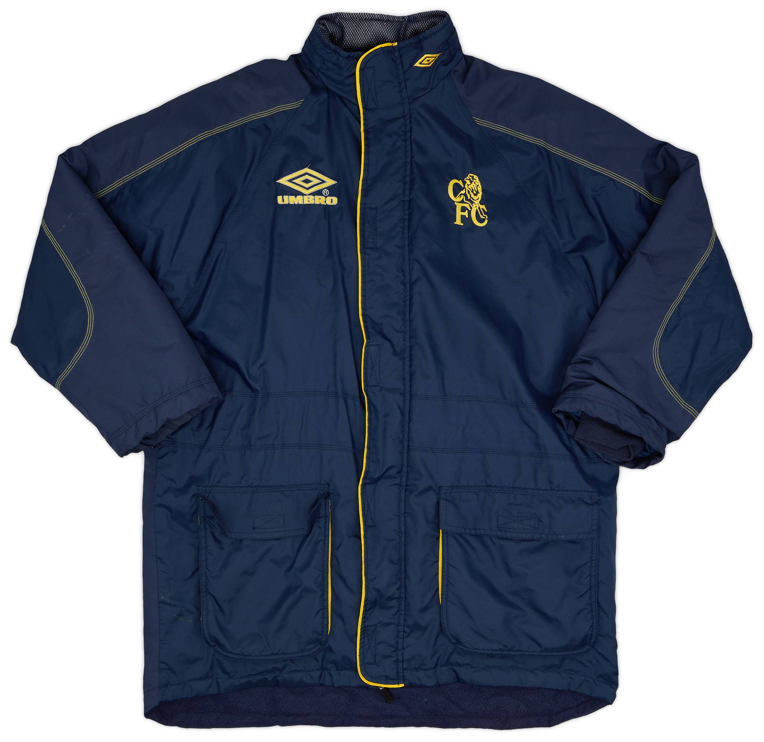 1998 99 Chelsea Umbro Padded Bench Coat 9 10 L