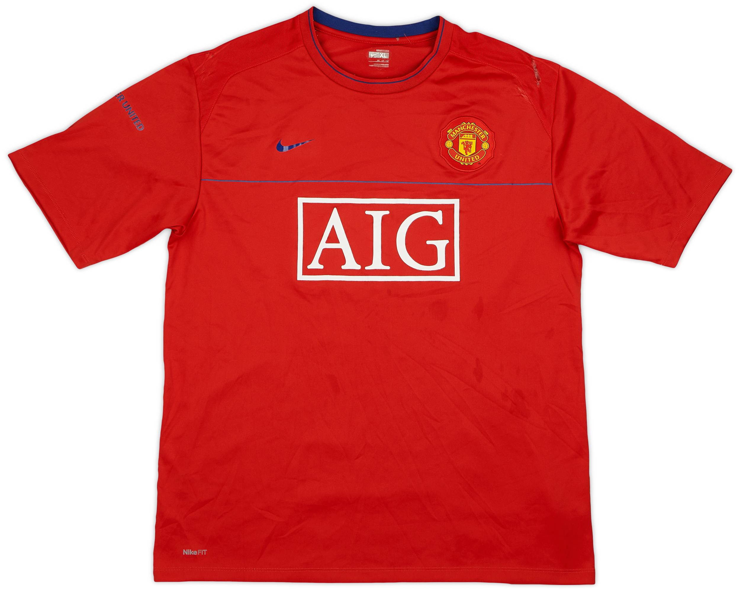 2024人気特価 - Shirt Training Nike United Manchester 2008-09 4/10 (XL) - ウェア