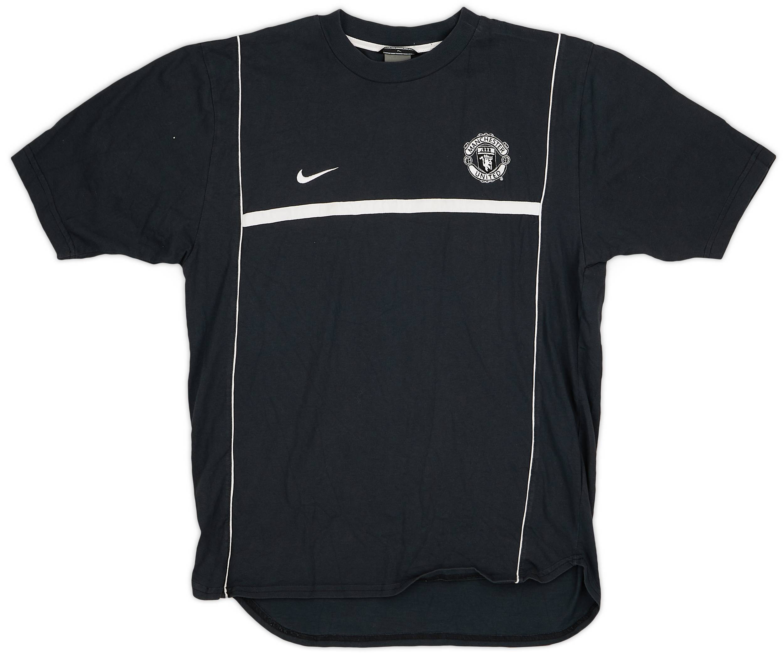 2002-03 Manchester United Nike Training Shirt - 9/10 - (M)