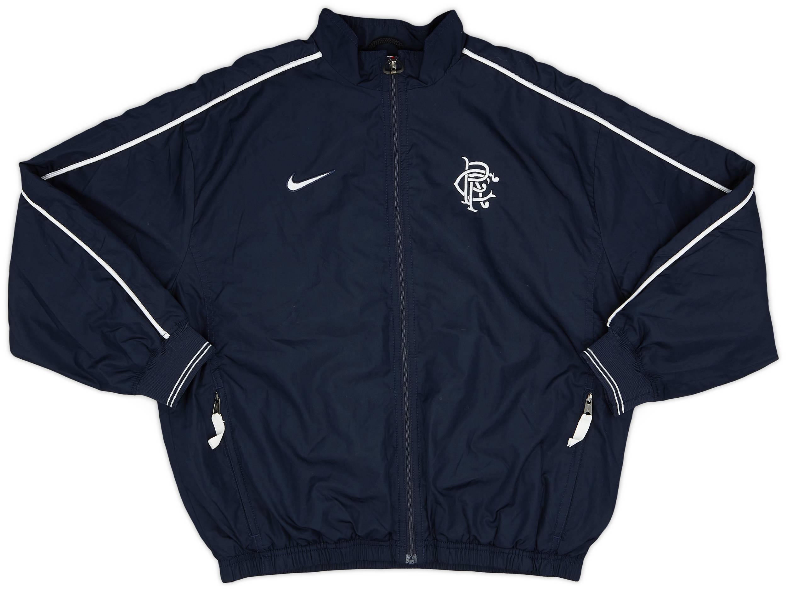 1999-00 Rangers Nike Rain Jacket - 6/10 - (M.Boys)