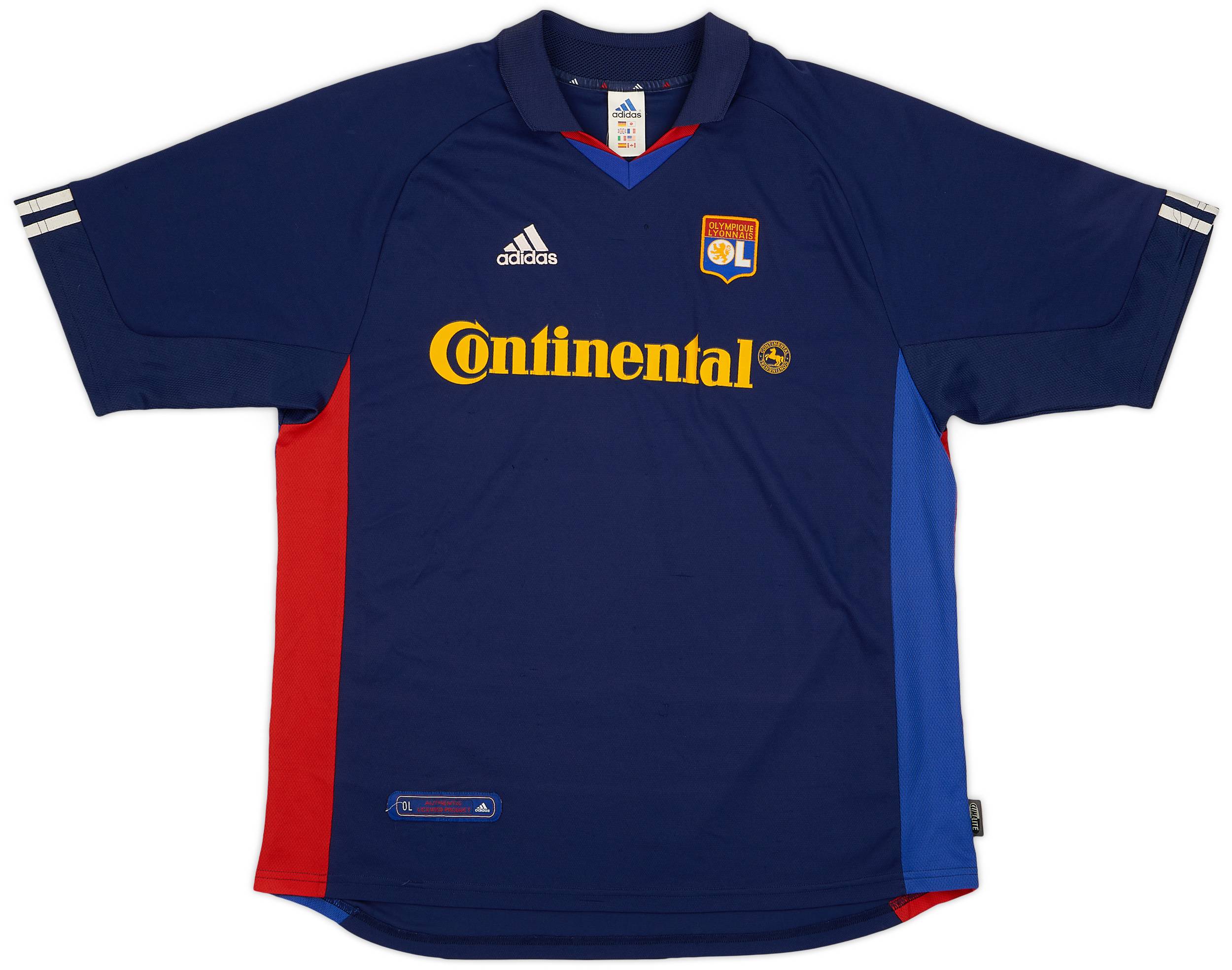 2001-02 Lyon Away Shirt - 5/10 - (XL)