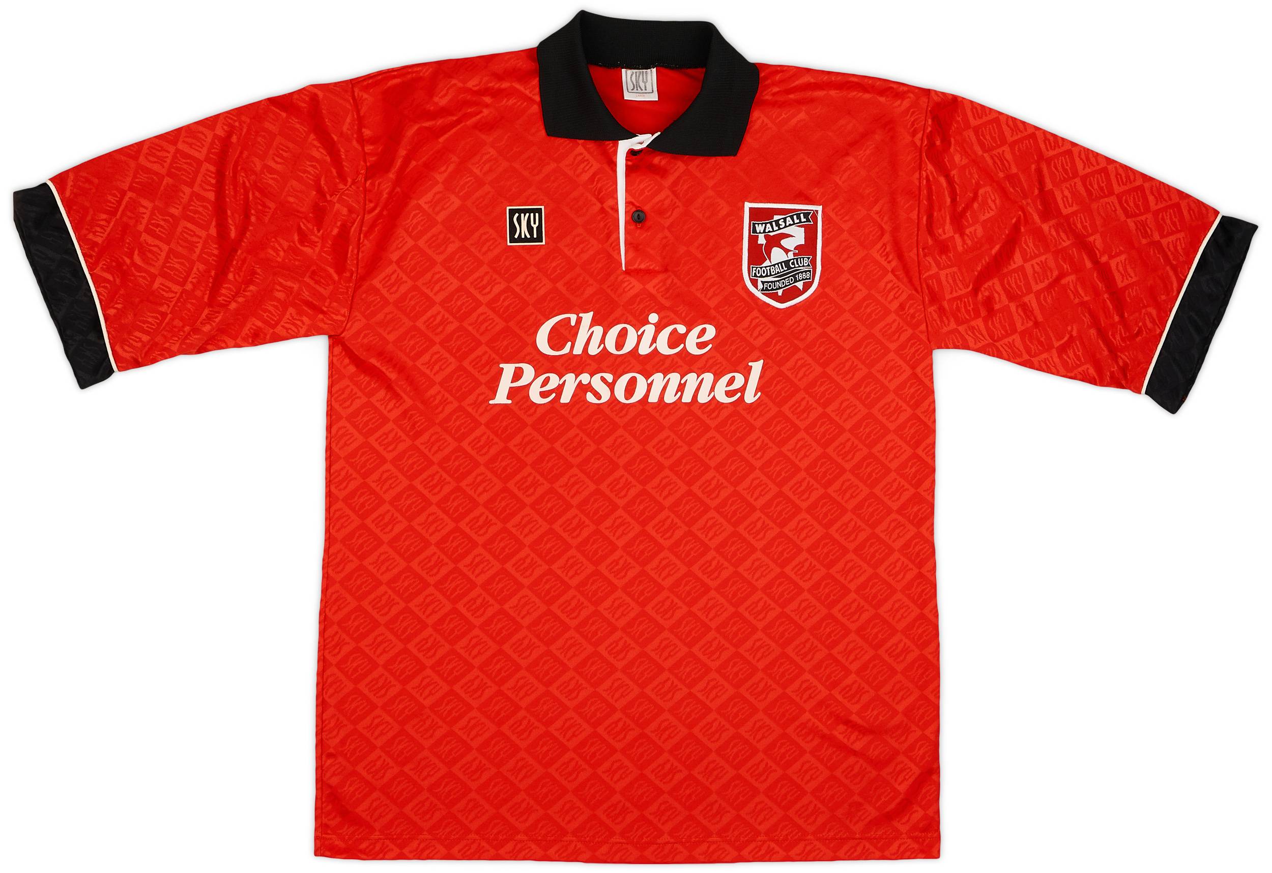 Football Club Walsall Retro Shirt 25/26 Adult Home Shirt