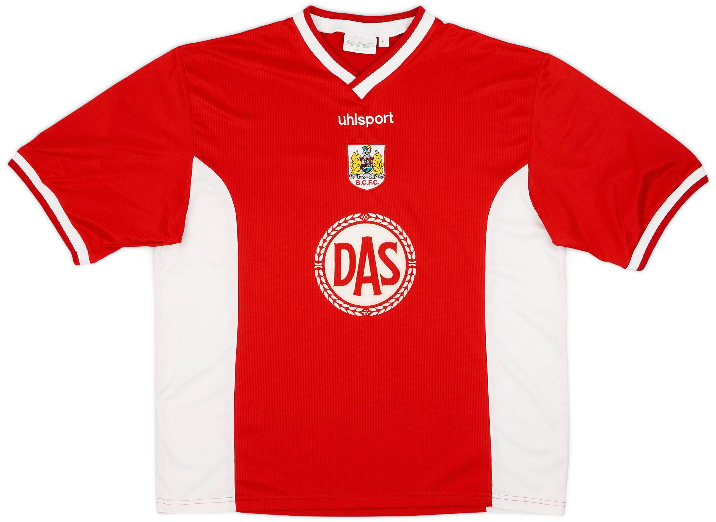 1999-00 Bristol City Home Shirt - 9/10 - (XL)