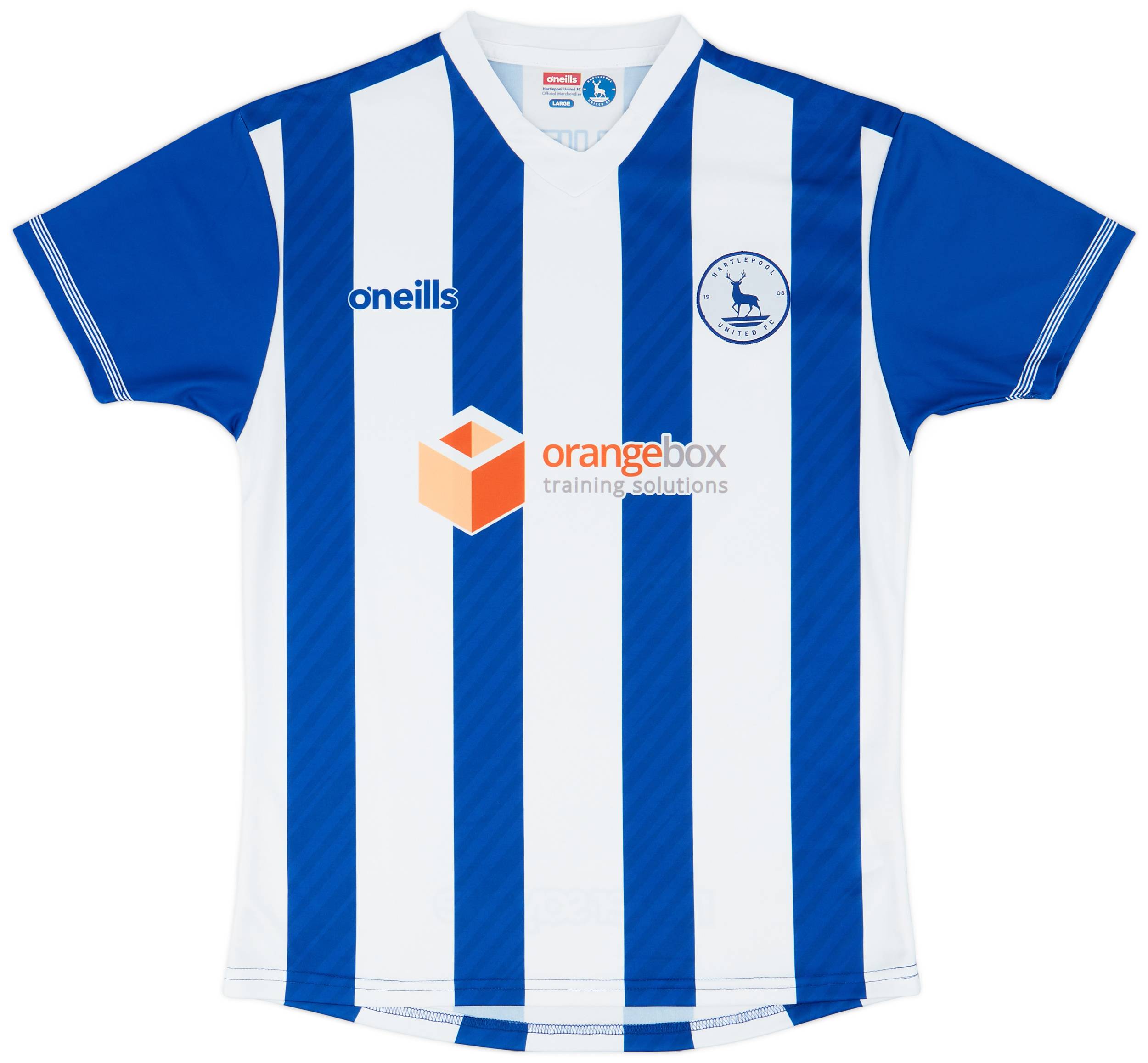 2021-22 Hartlepool Home Shirt - 9/10 - (L)
