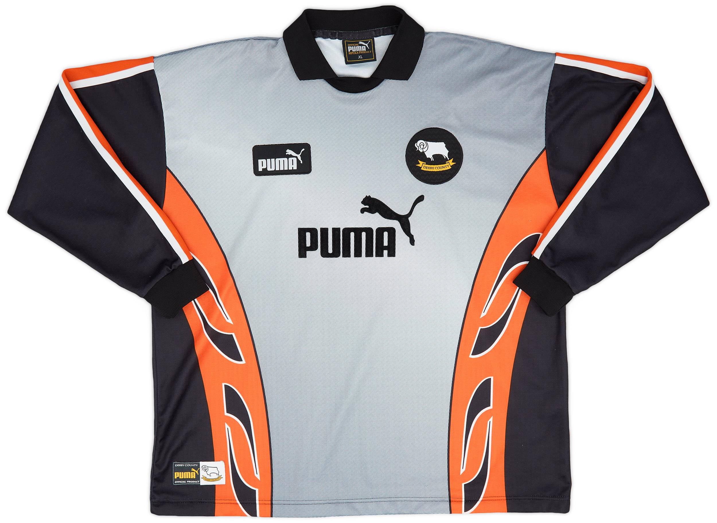 1997-98 Derby County GK Shirt - 9/10 - (XL)