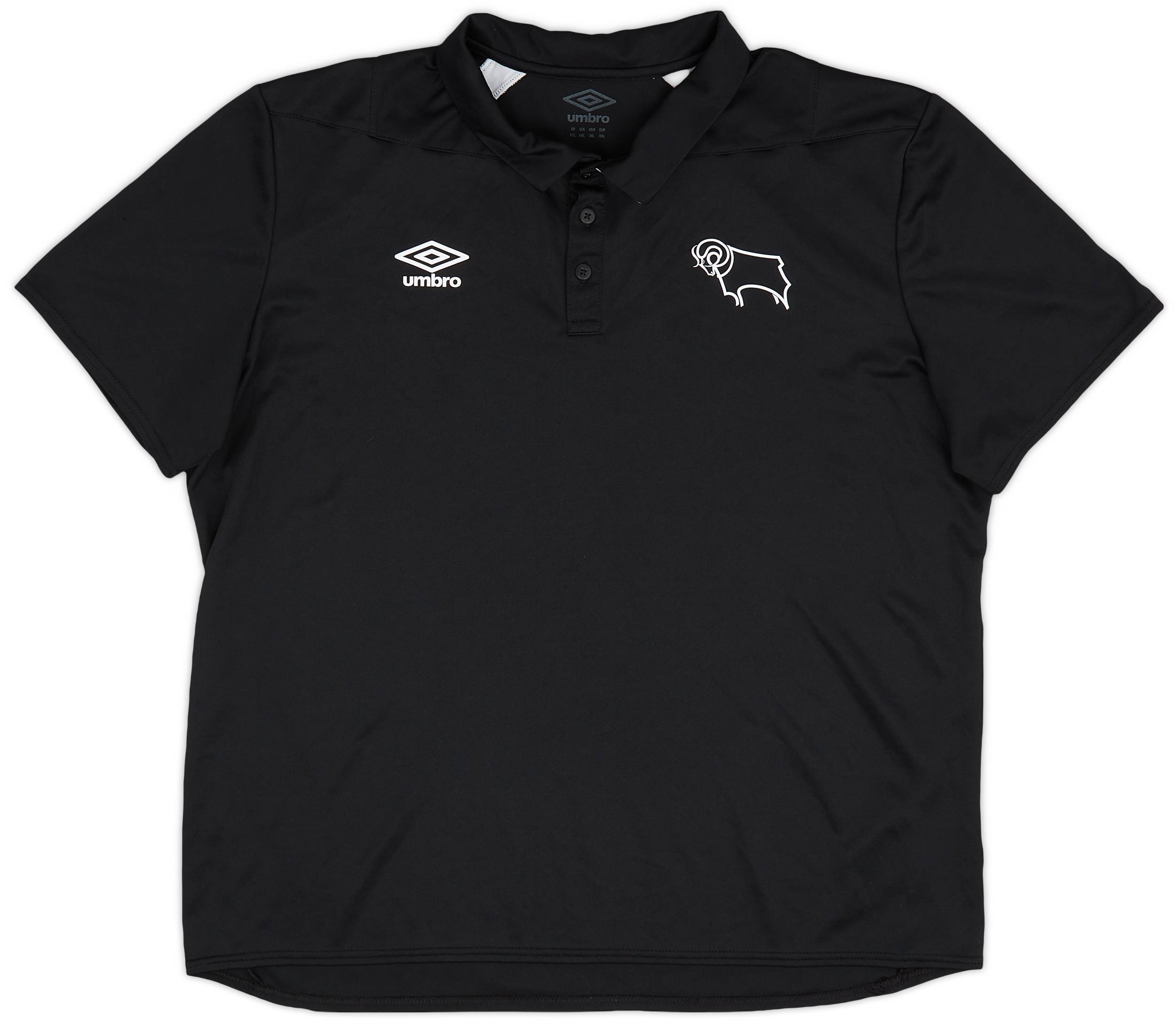 2018-19 Derby County Umbro Polo Shirt - 9/10 - (XXL)