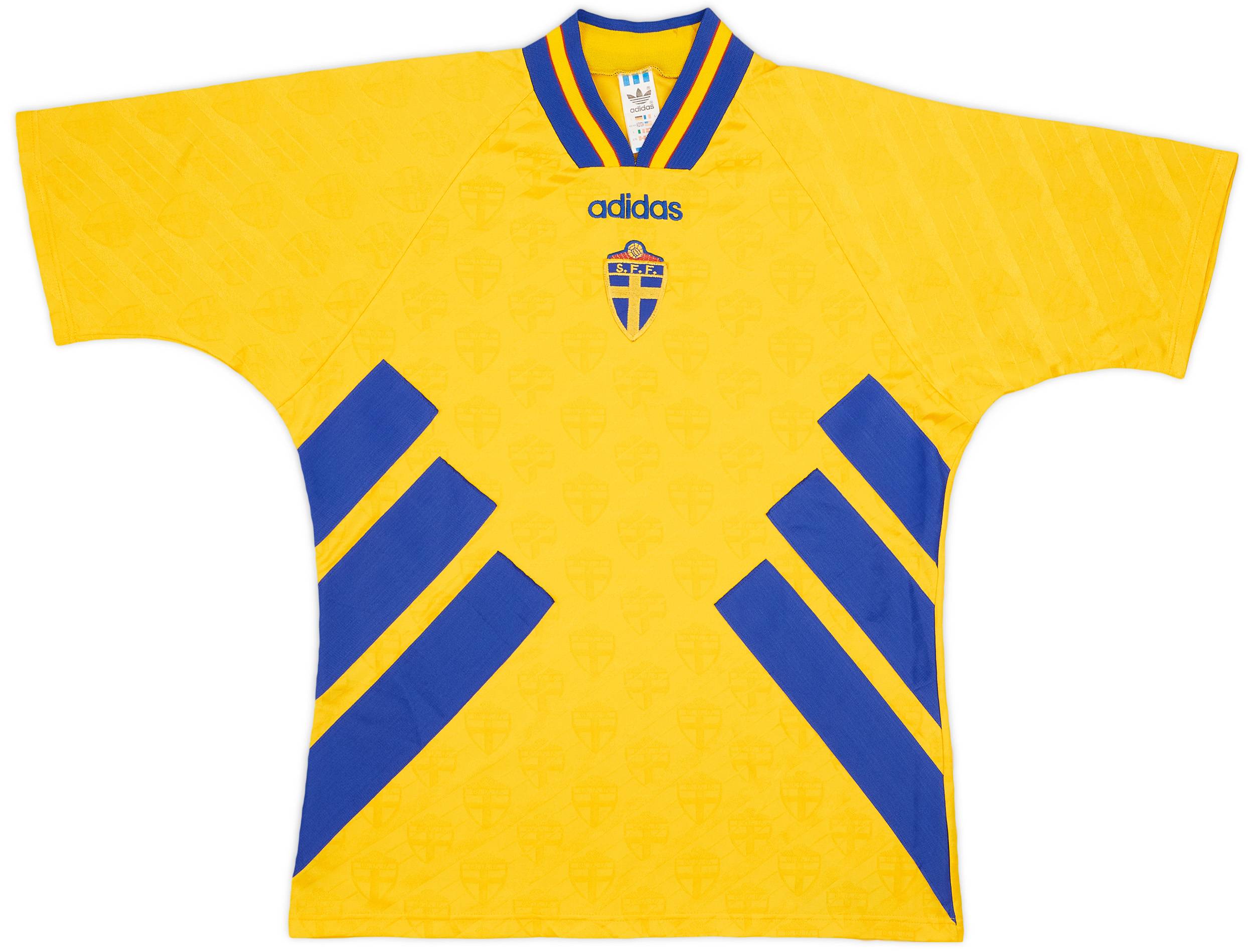 1994-96 Sweden Home Shirt - 9/10 - (L)
