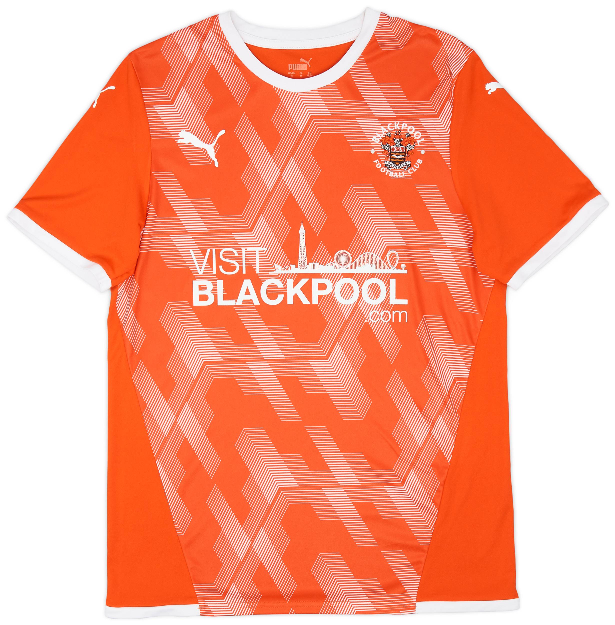 2021-22 Blackpool Home Shirt - 9/10 - (M)