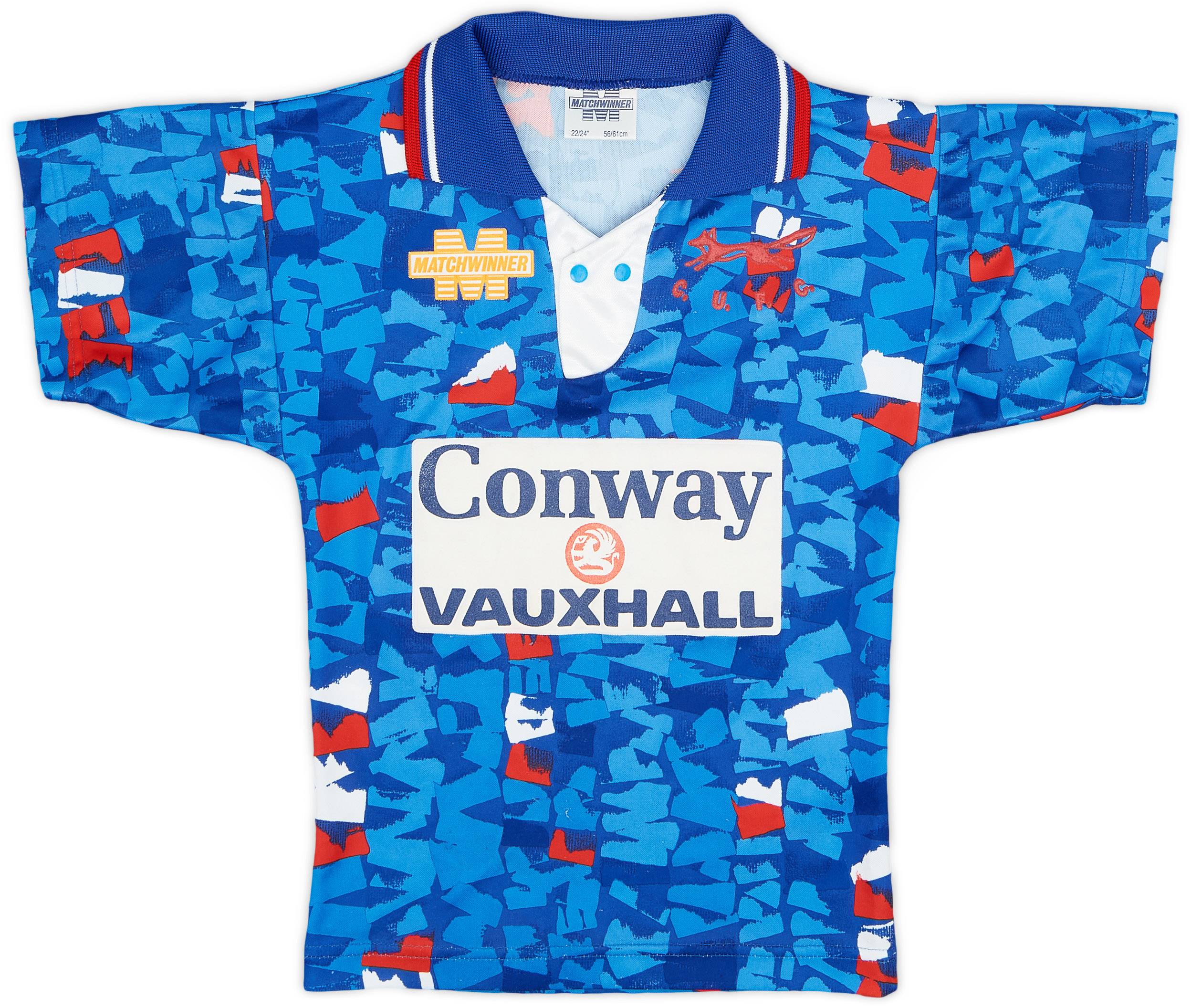 1993-95 Carlisle United Home Shirt - 9/10 - (S.Boys)