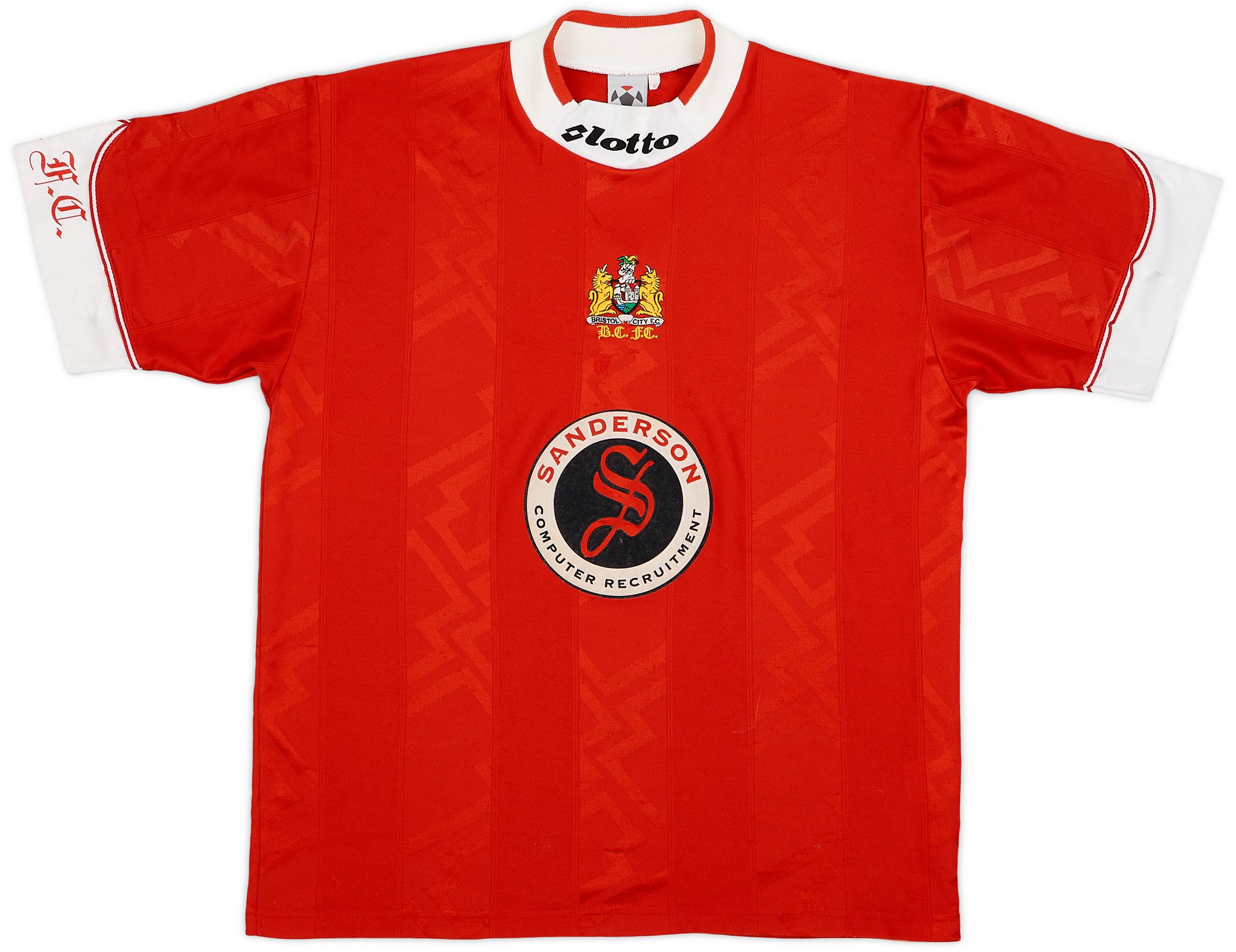 1997-98 Bristol City Home Shirt - 8/10 - (XL)