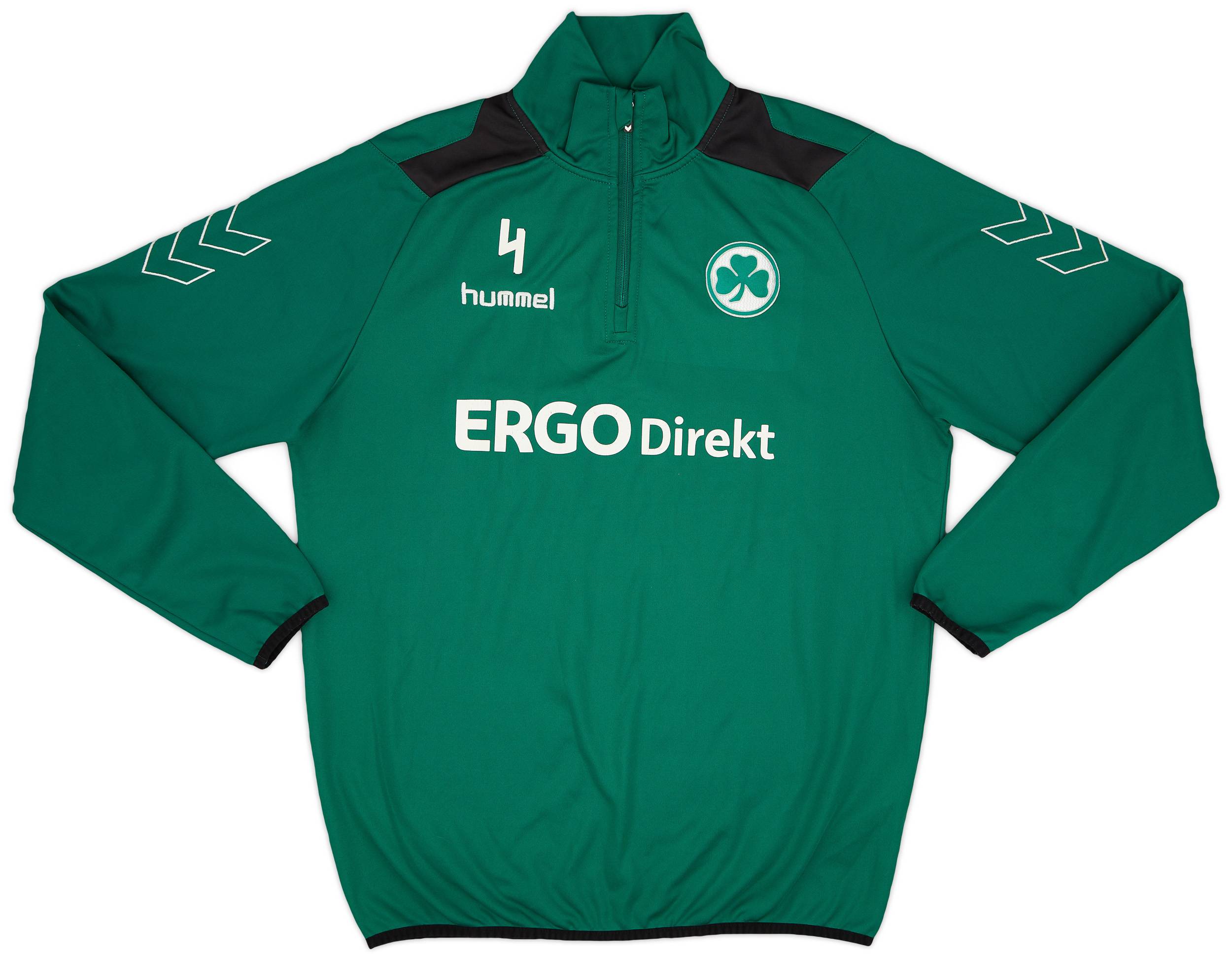 2015-16 Greuther Fürth Player Issue Hummel Track Jacket #4 - 5/10 - (XL)