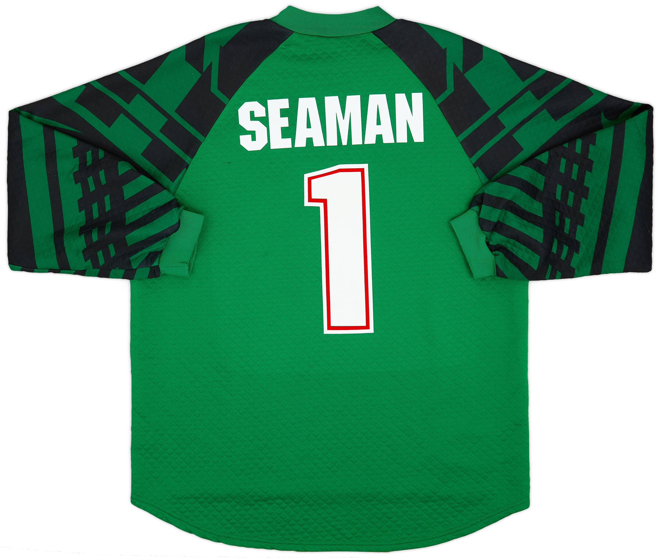 1995-97 Arsenal GK Shirt Seaman #1 - 7/10 - (XL)