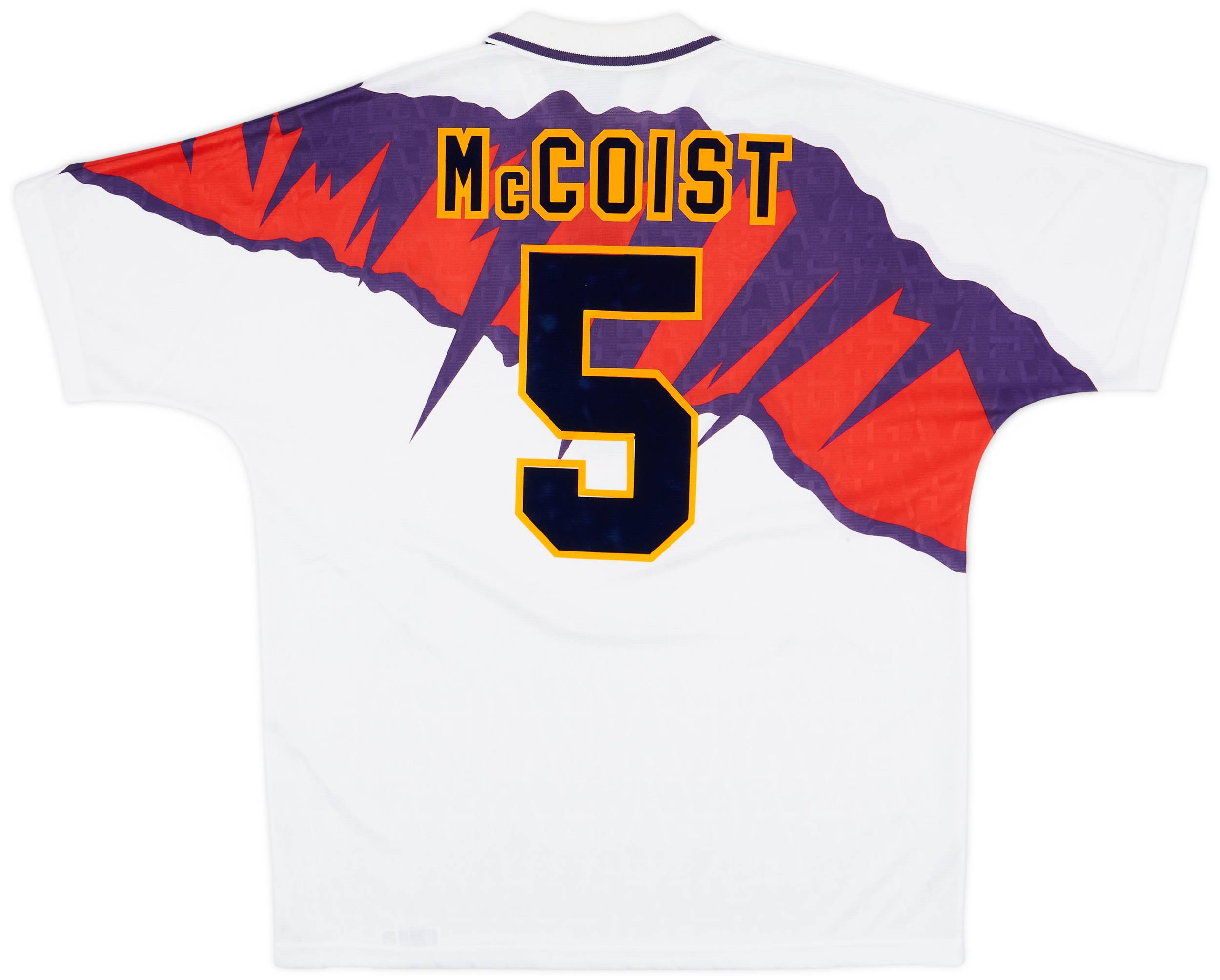 1991-93 Scotland Away Shirt McCoist #5 - 9/10 - (XL)