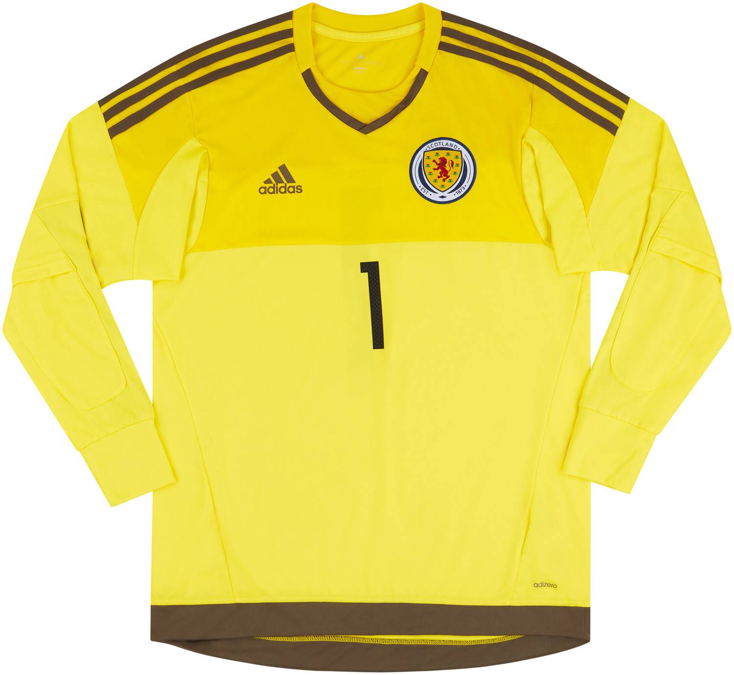 2016-17 Scotland Player Issue GK Away Shirt #1 (Excellent)