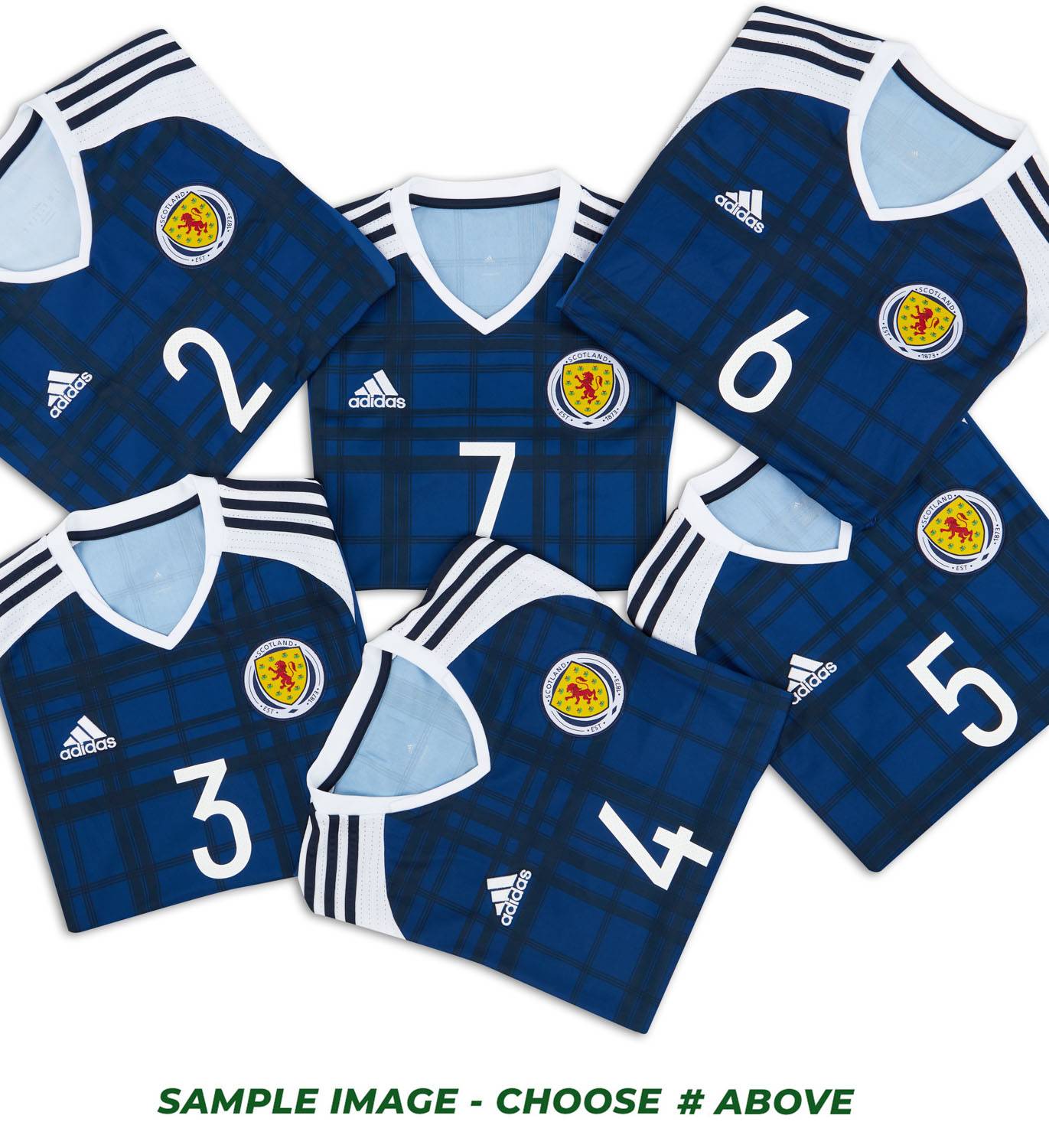 2016-17 Scotland Player Issue Home Shirt # (Excellent) M