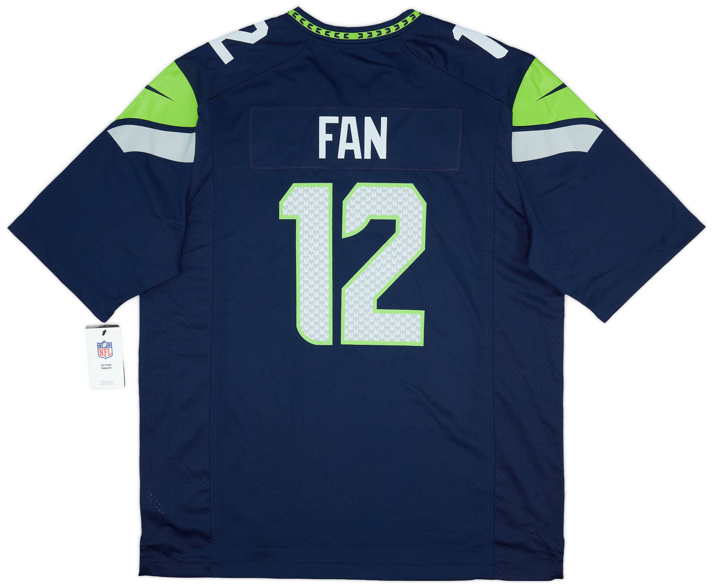 2012-24 Seattle Seahawks Fan #12 Nike Game Home Jersey (XL)