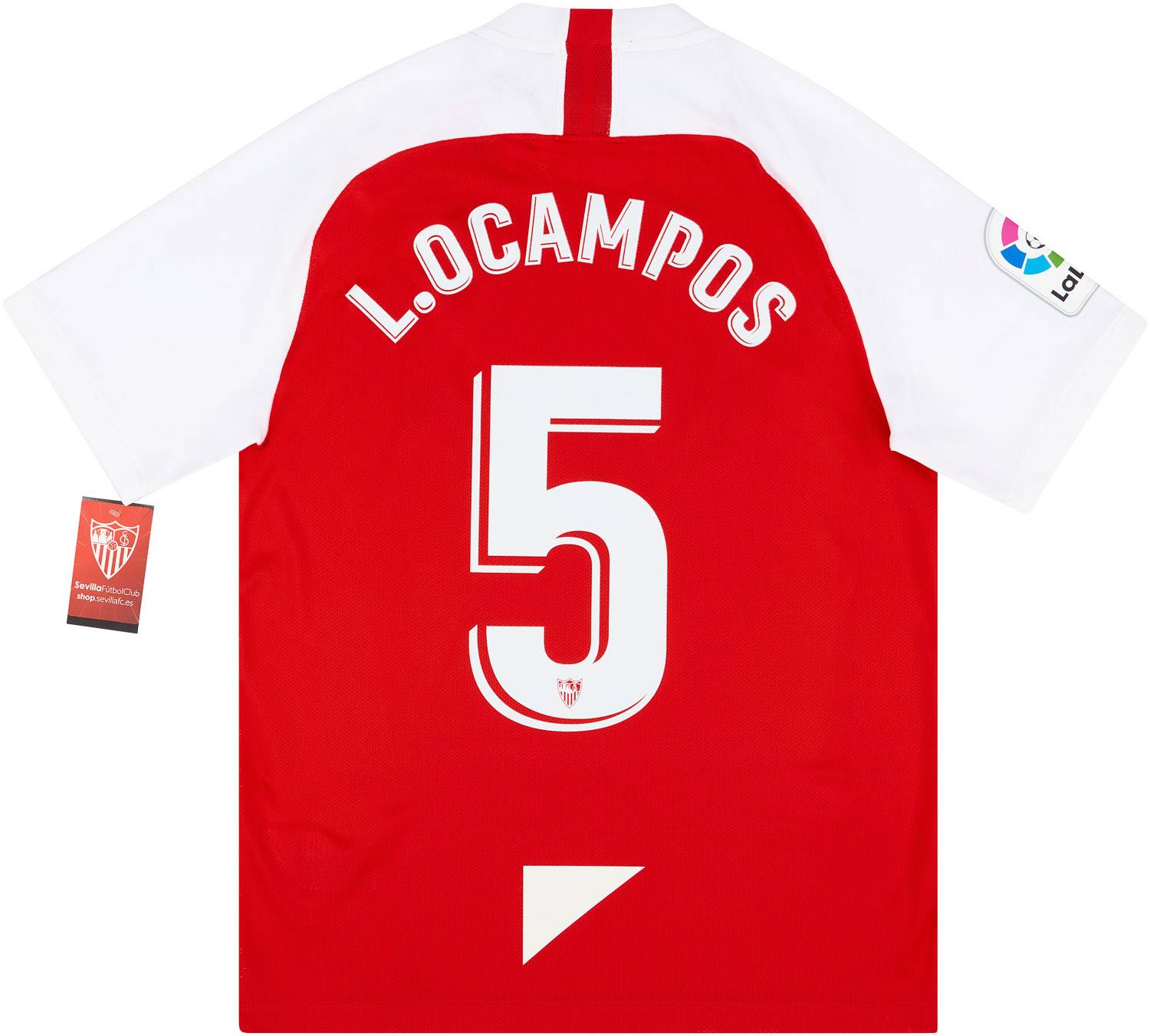 2019-20 Sevilla Away Shirt L.Ocampos #5 XL