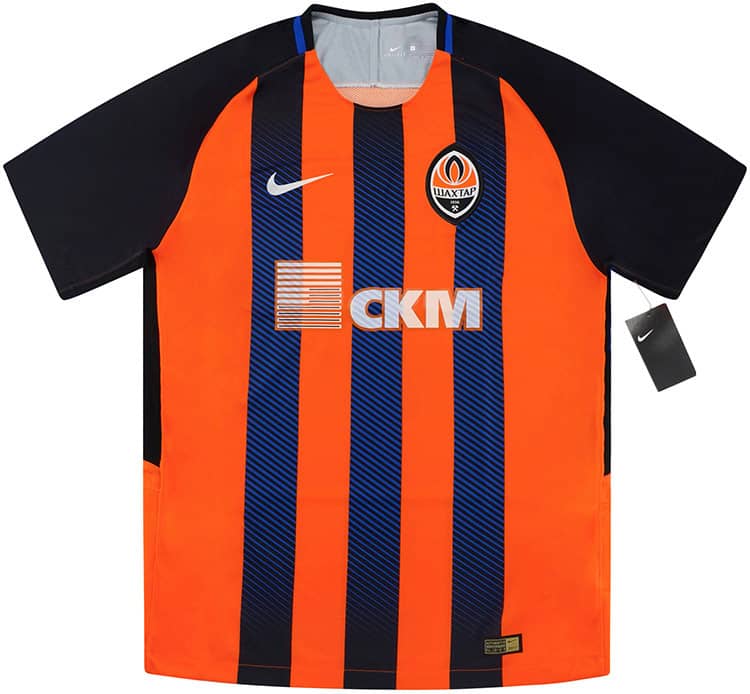 2017-19 Shakhtar Donetsk Player Issue Home Domestic Shirt