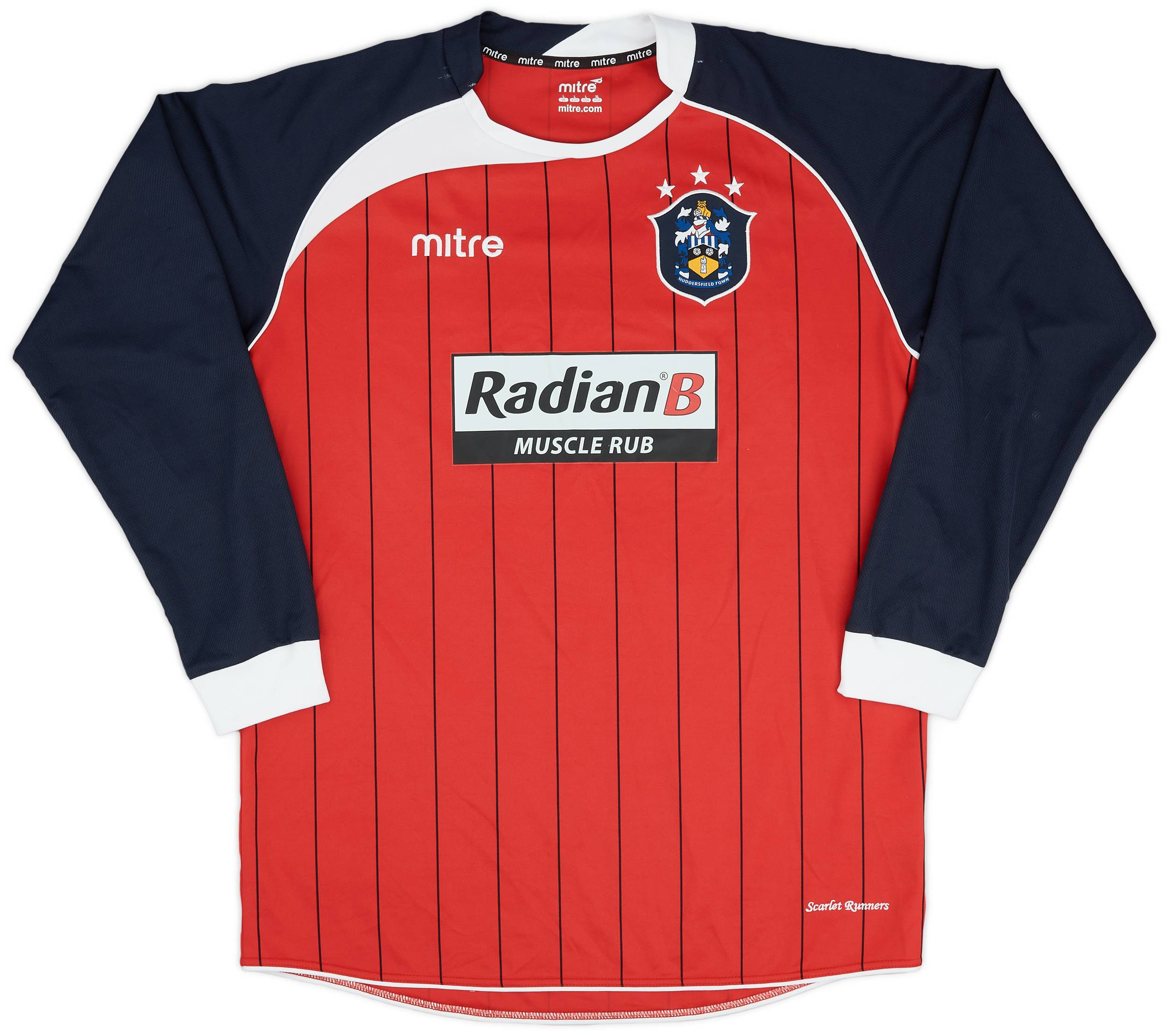 2009-10 Huddersfield Away L/S Shirt - 8/10 - (L)