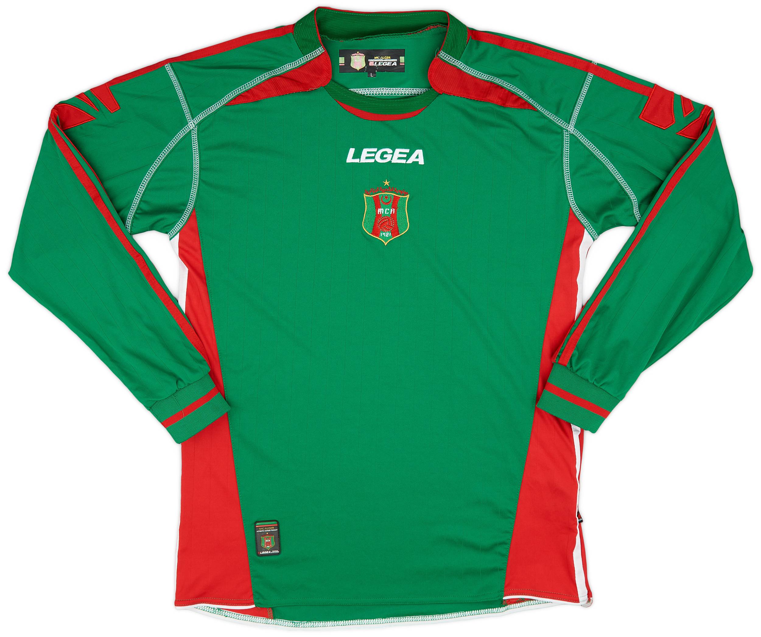 2006-08 MC Alger Home L/S Shirt - 9/10 - (L)