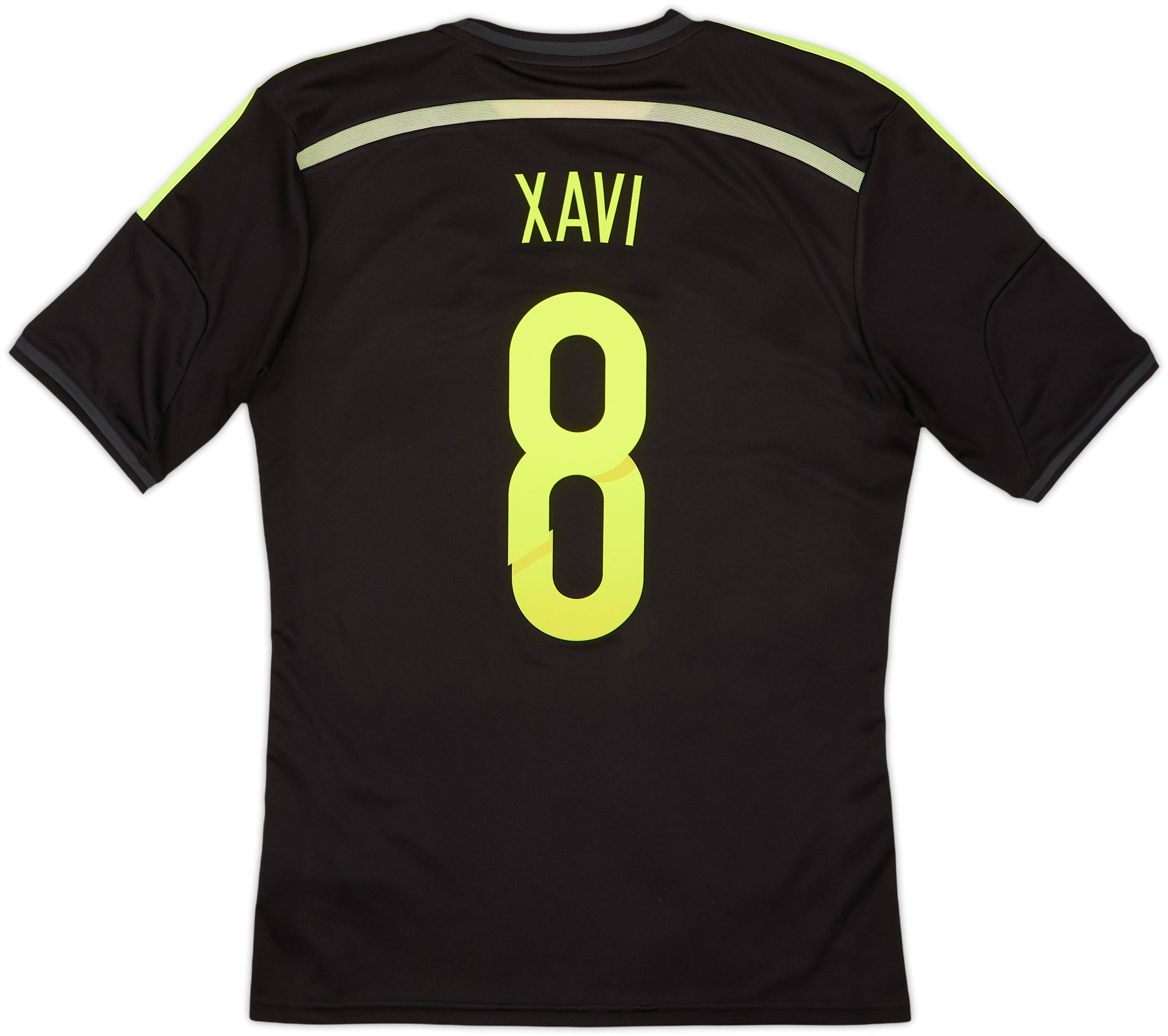  スペイン代表 XAVI シャビ　8 シャツ 2013-15 Spain Away Shirt Xavi #8