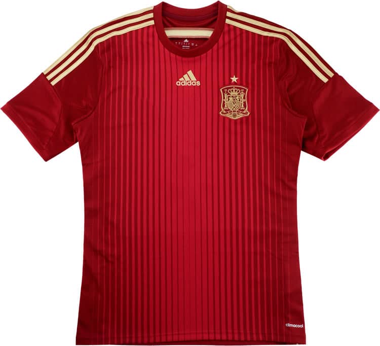 2013-15 Spain Home Shirt - 6/10 - (S)