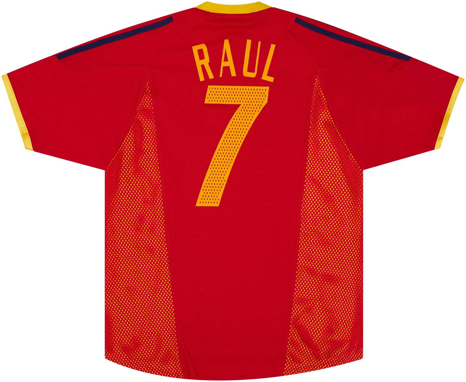 2002-04 Spain Home Shirt Raúl #7 - 8/10