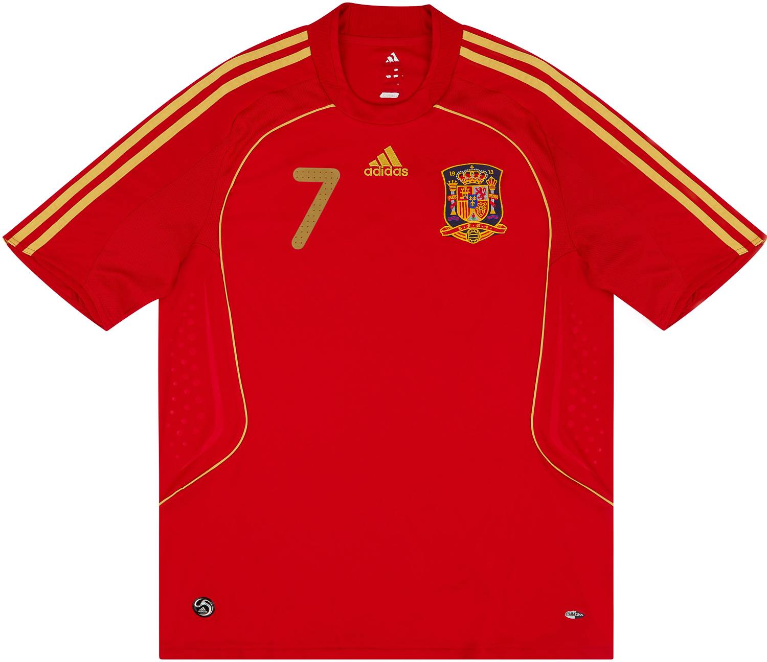 adidas ゲームシャツ スペイン代表 08年 DAVID VILLA 7 adidas ゲームシャツ スペイン代表 08年 DAVID VILLA 7 - メルカリ