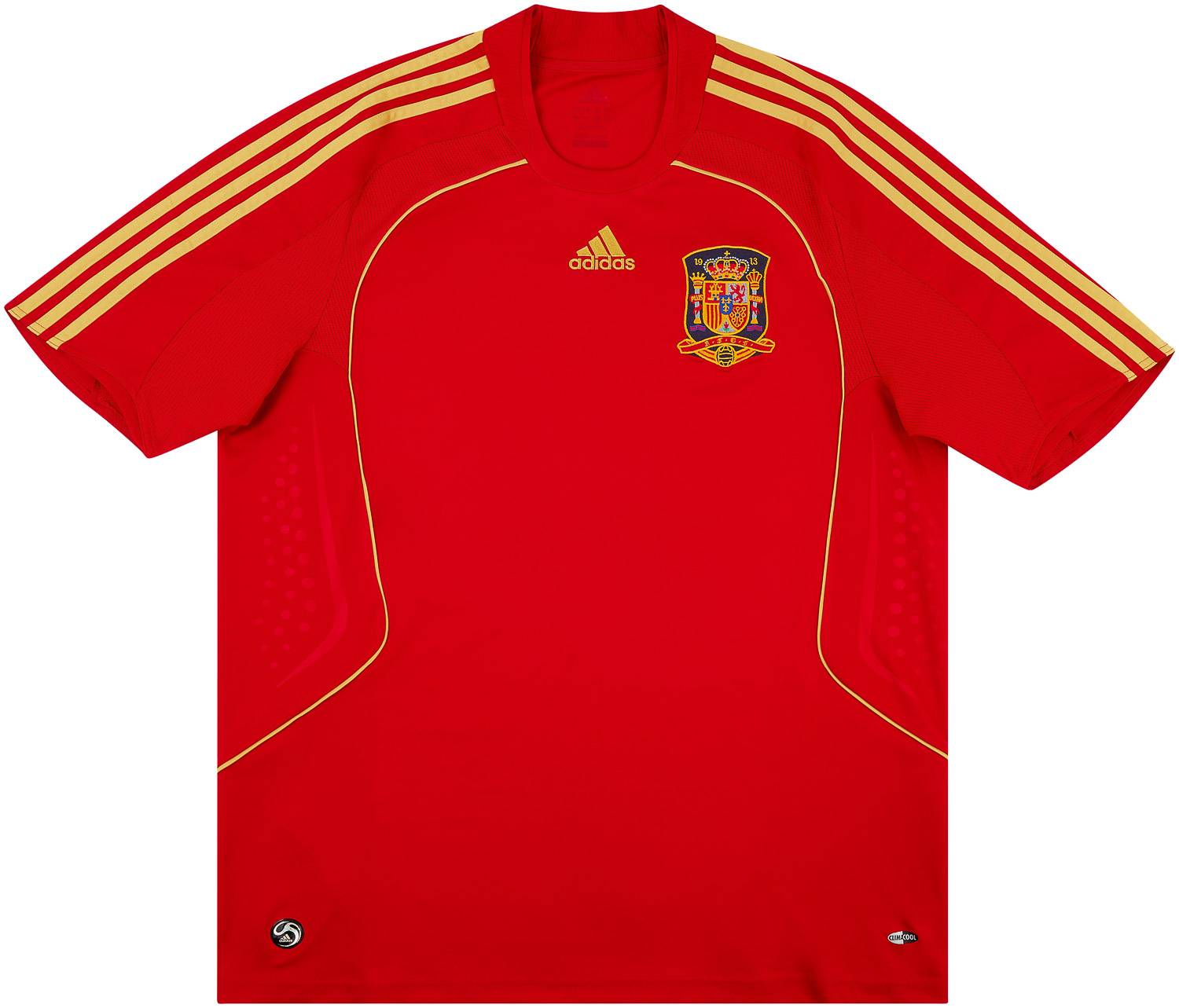 2008-10 Spain Home Shirt (Very Good - 6/10)