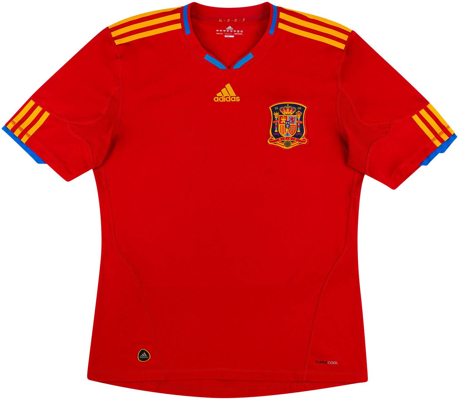 2009-10 Spain Home Shirt - 6/10