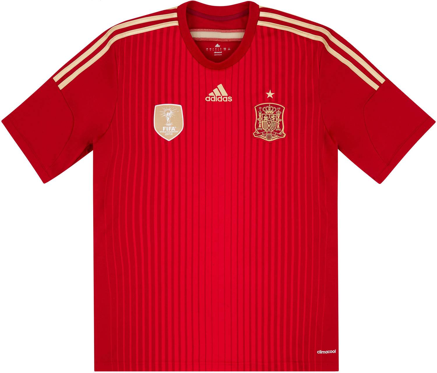 2013-15 Spain Home Shirt - 8/10 - (S)