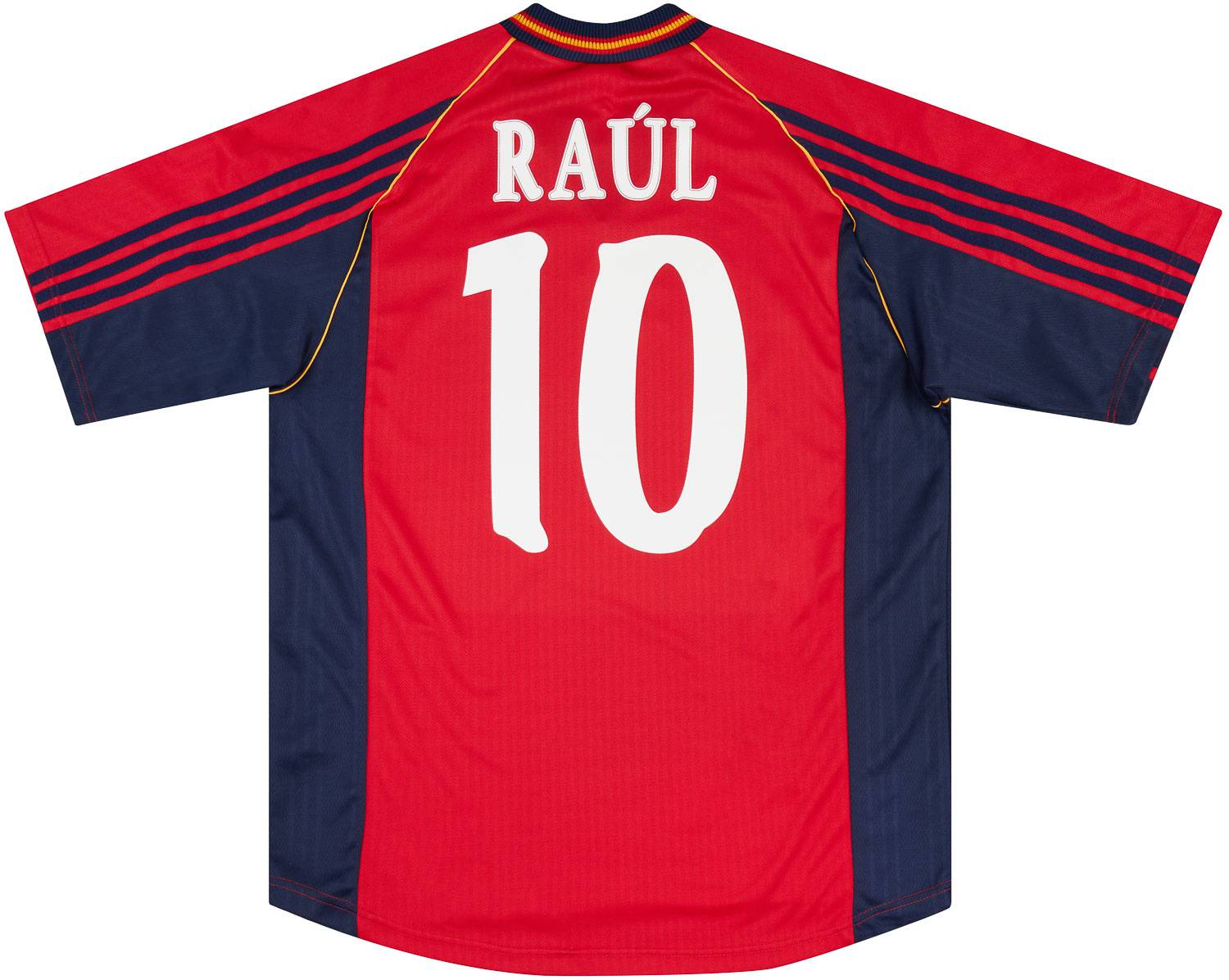 1998-00 Spain Home Shirt Raúl #10 - 9/10