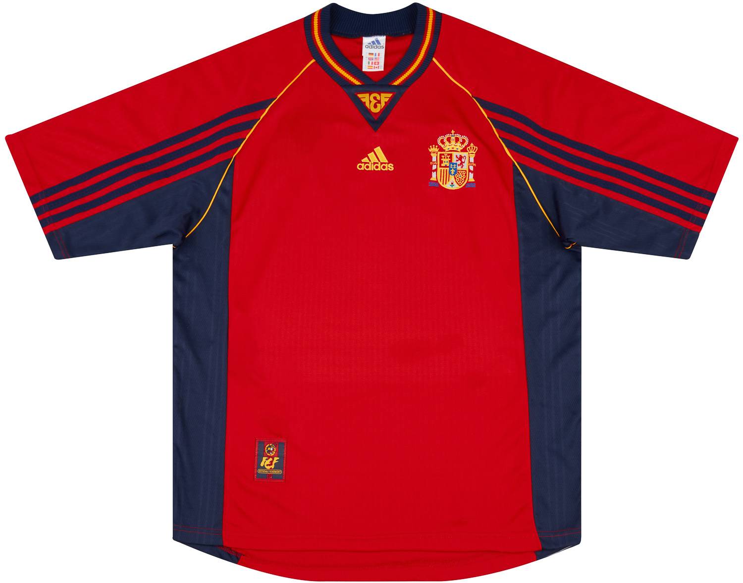 1998-00 Spain Home Shirt (Very Good - 7/10)