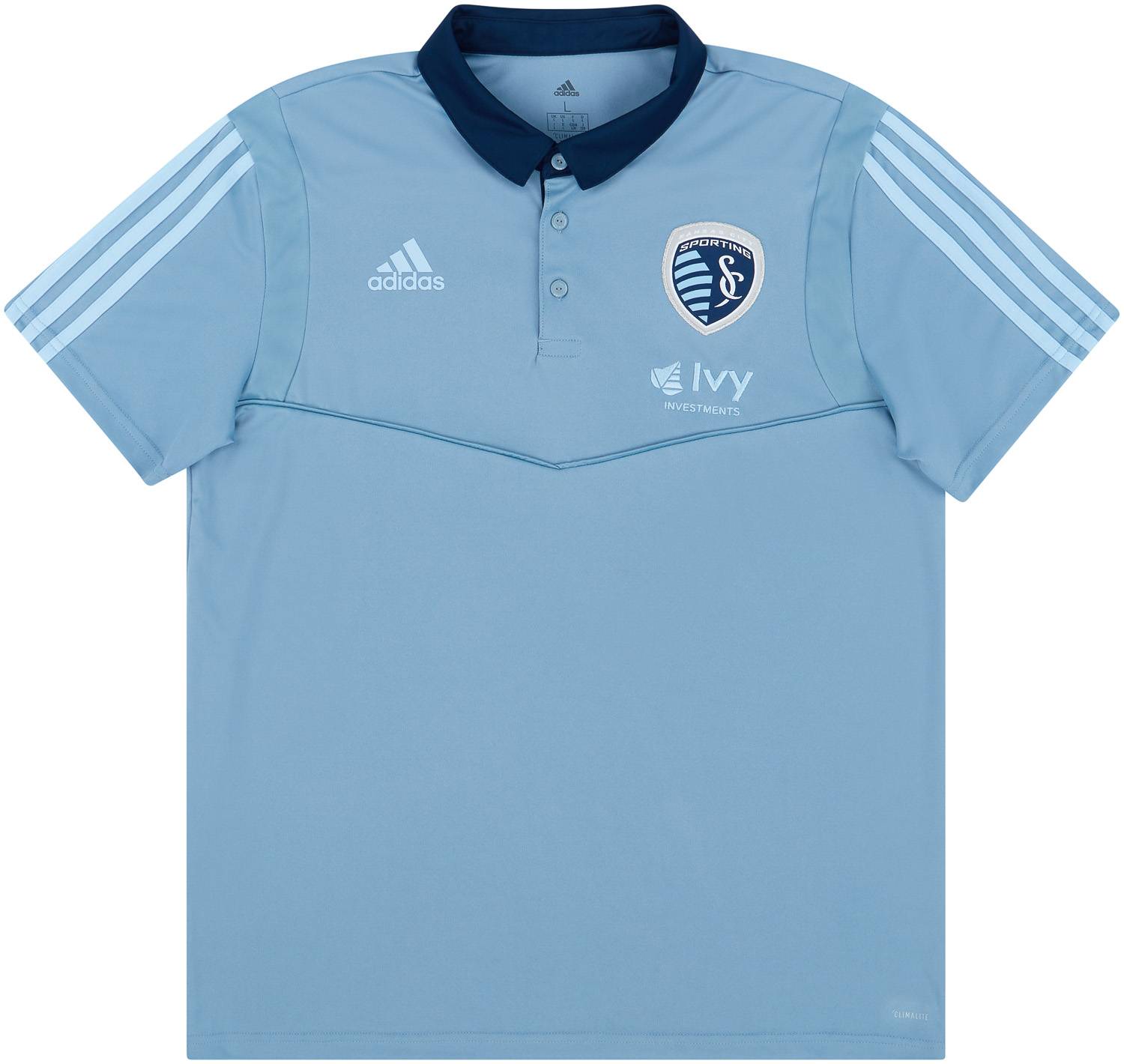 2020 Sporting Kansas City adidas Polo T-Shirt
