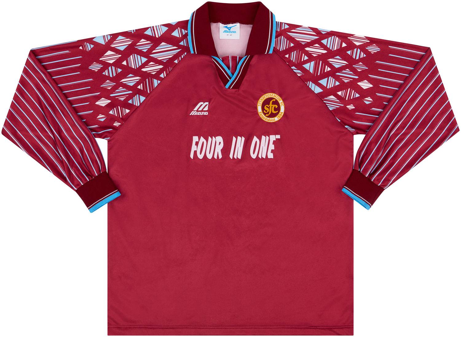 1996-98 Stenhousemuir Home L/S Shirt - 8/10 - (XL)