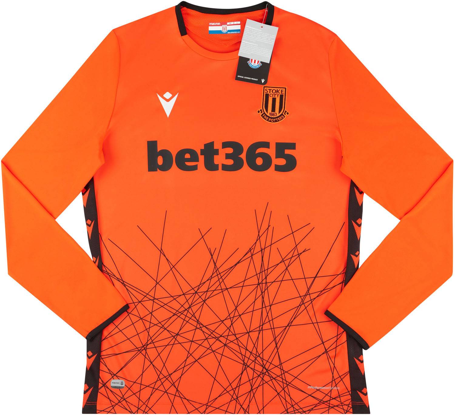 2020-21 Stoke City GK Away Authentic Shirt