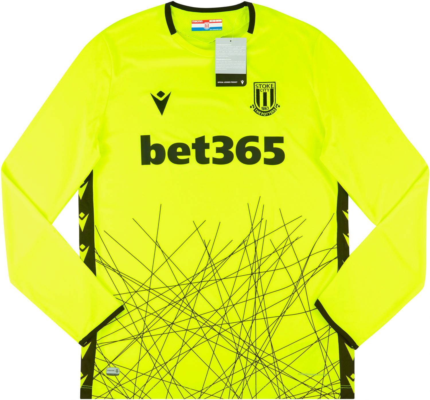 2020-21 Stoke City GK Home Authentic Shirt