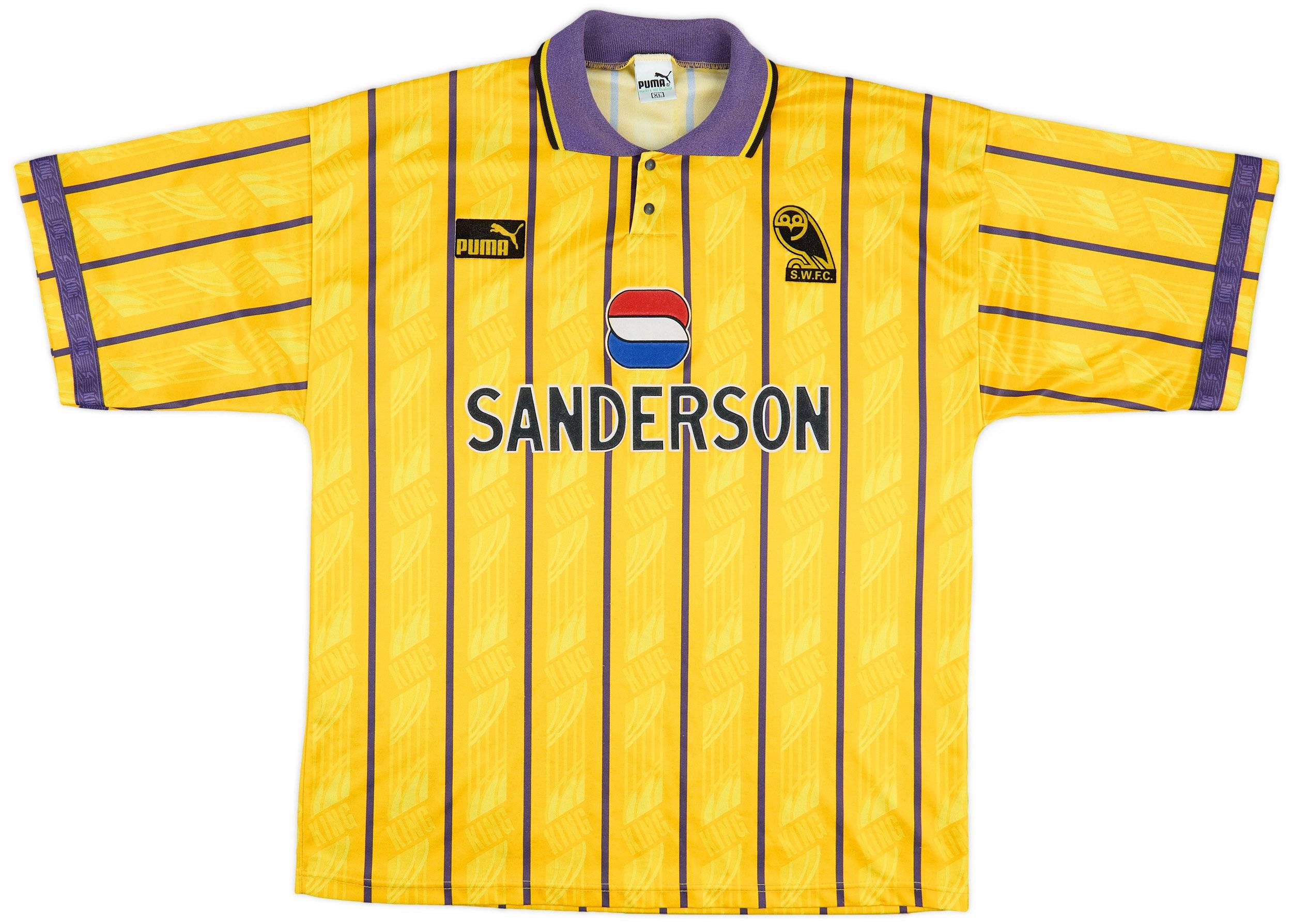 1994-96 Sheffield Wednesday Away Shirt - 6/10 - (XL)