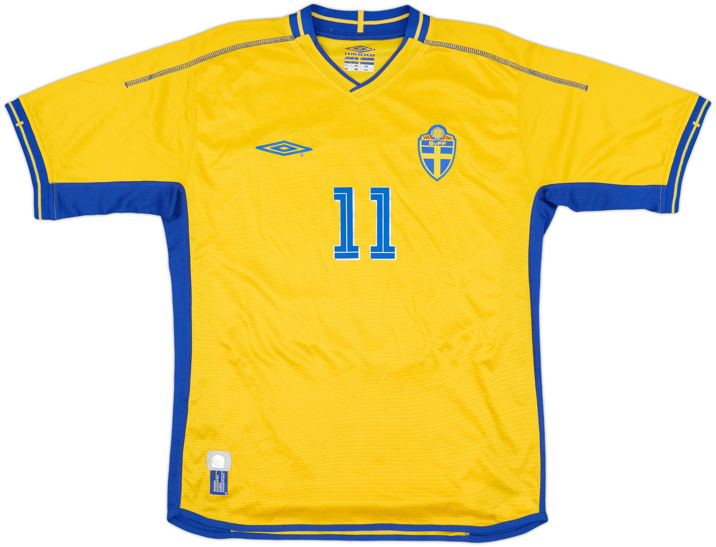 Maillot vintage domicile Suède 2004 (S) - Back To The Football