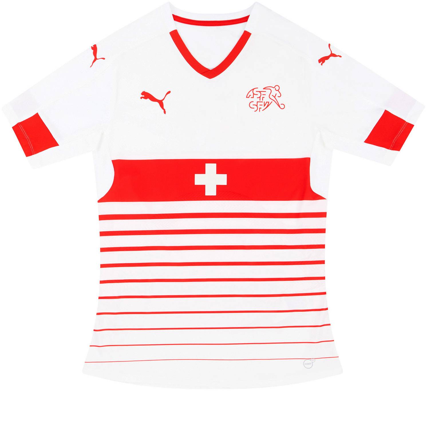 2016-17 Switzerland Player Issue Away Shirt - 8/10 - (M)