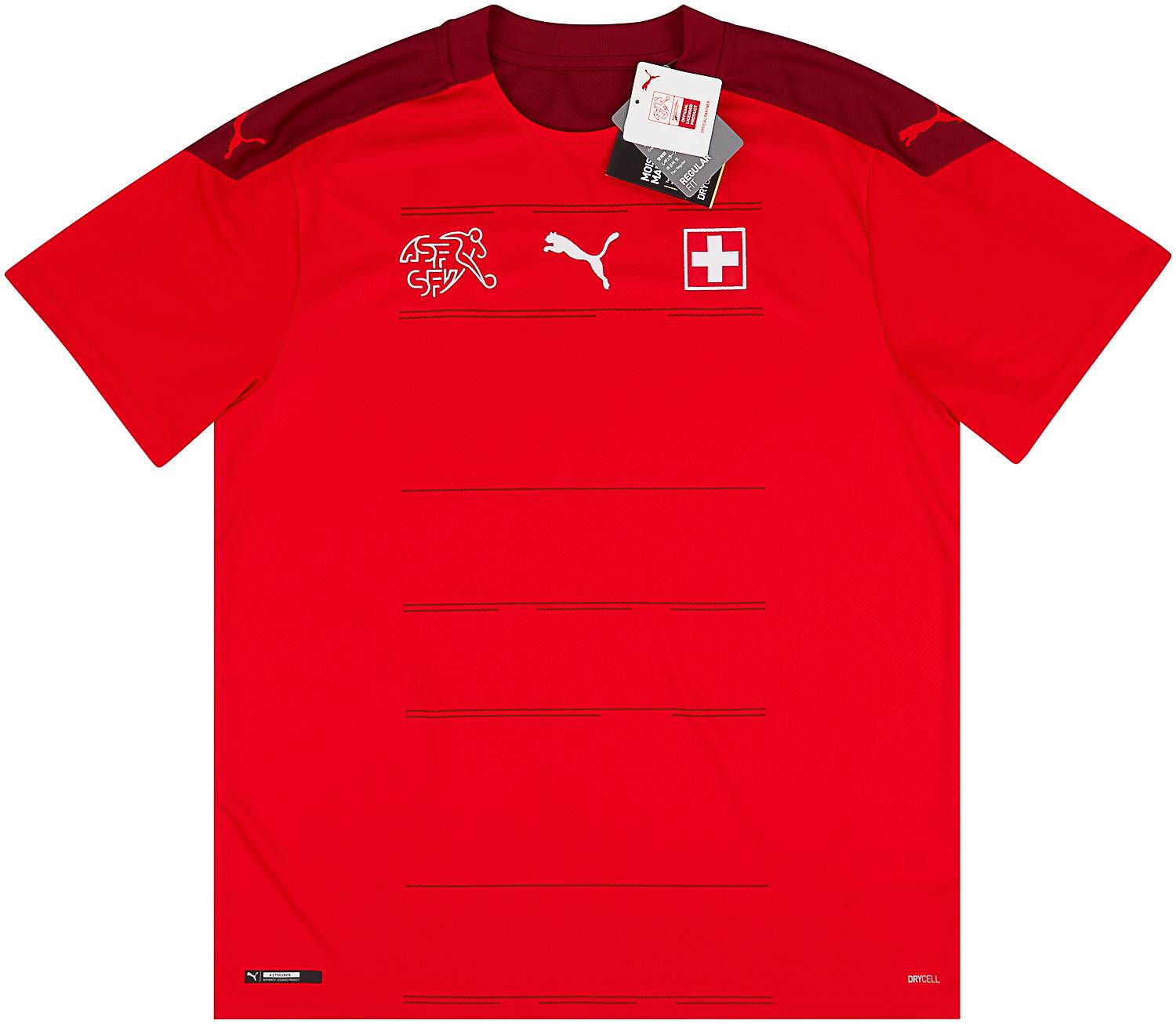 2020-21 Switzerland Home Shirt