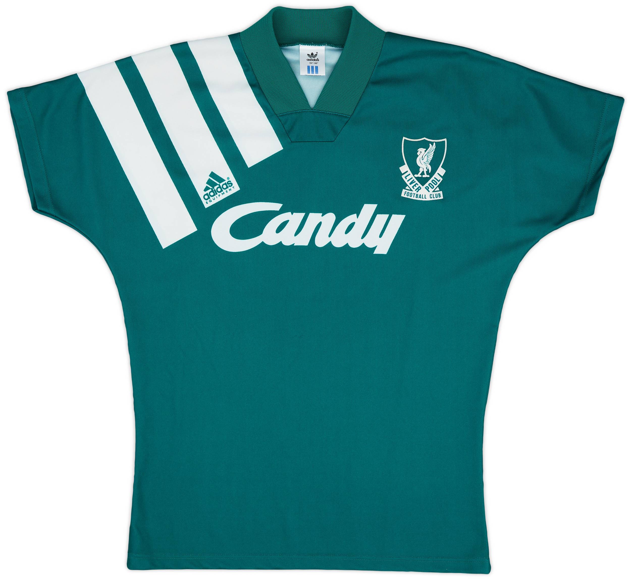 1991-92 Liverpool Away Shirt - 9/10 - (S)