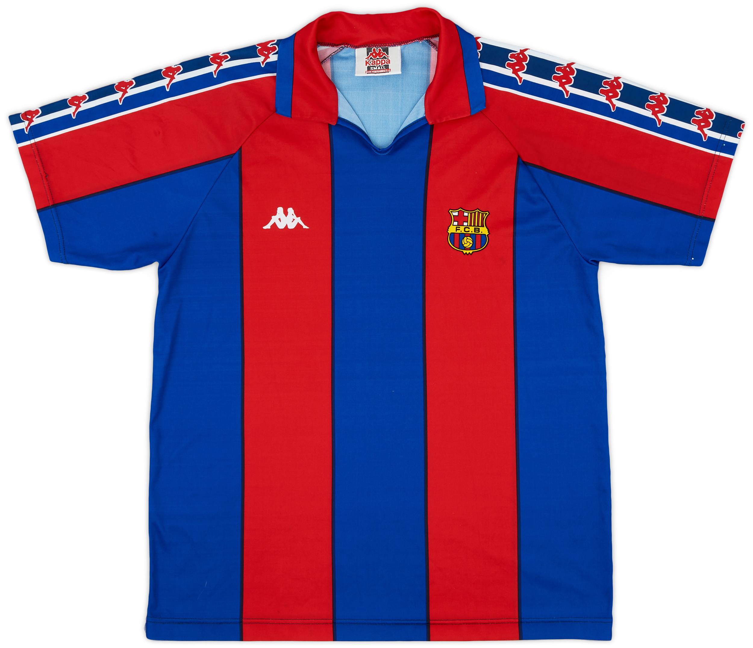 1992 95 Barcelona Basic Home Shirt Excellent 9 10 S