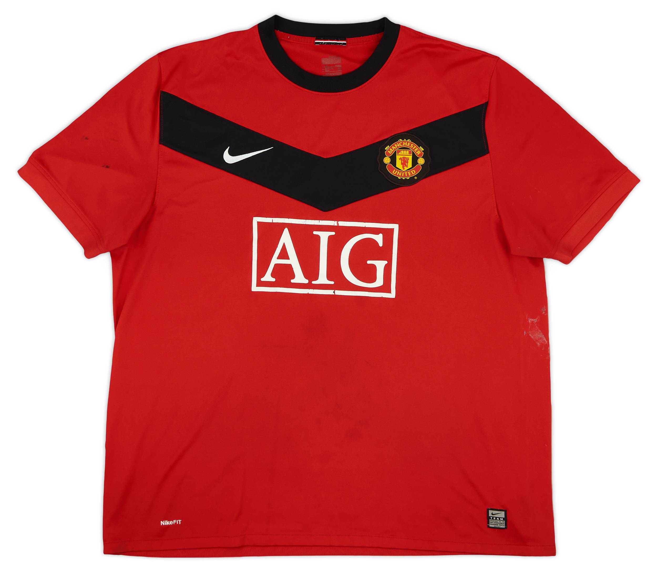 2009-10 Manchester United Home Shirt - 5/10 - (XXL)