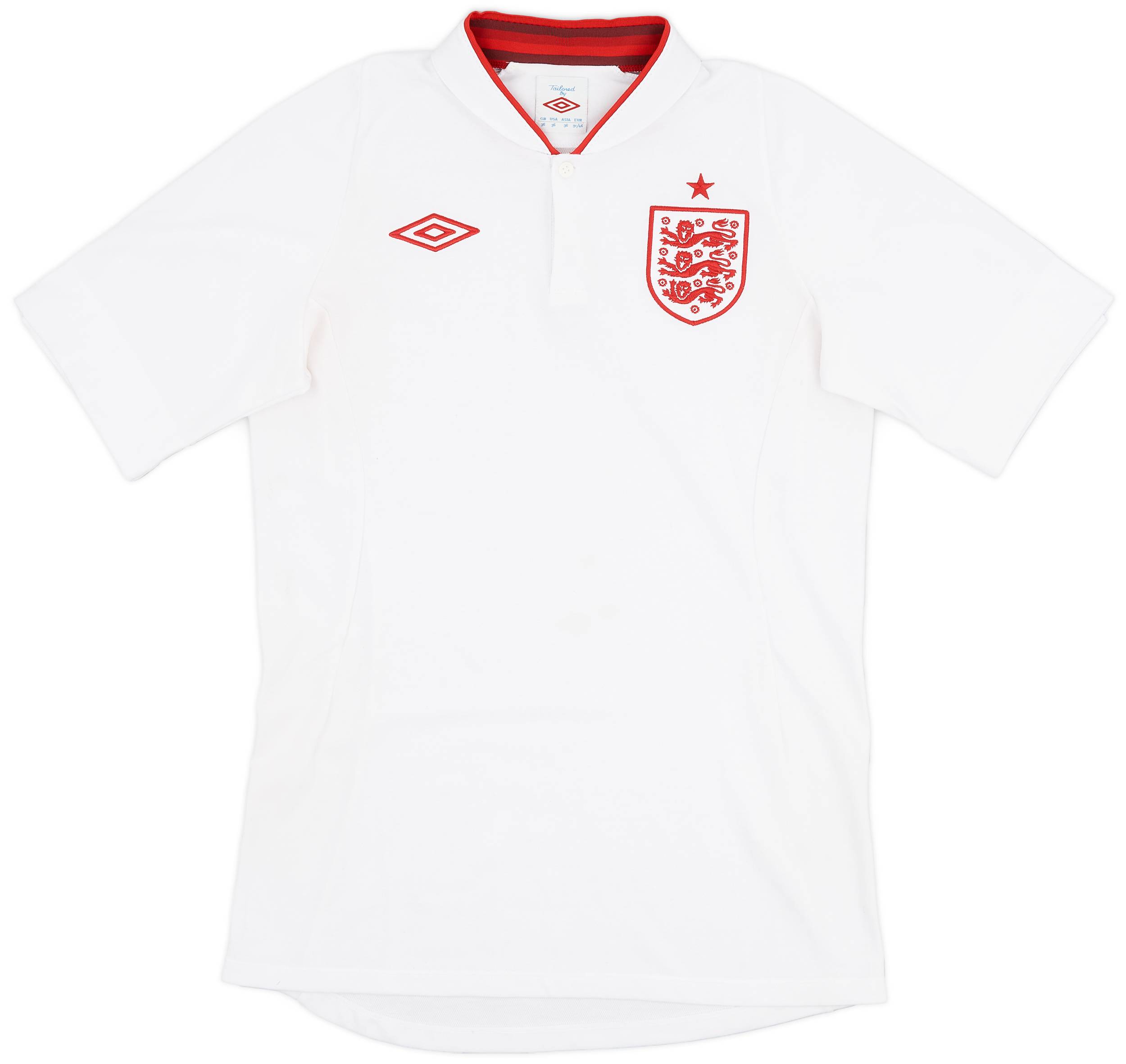 2012-13 England Home Shirt - 8/10 - (S)