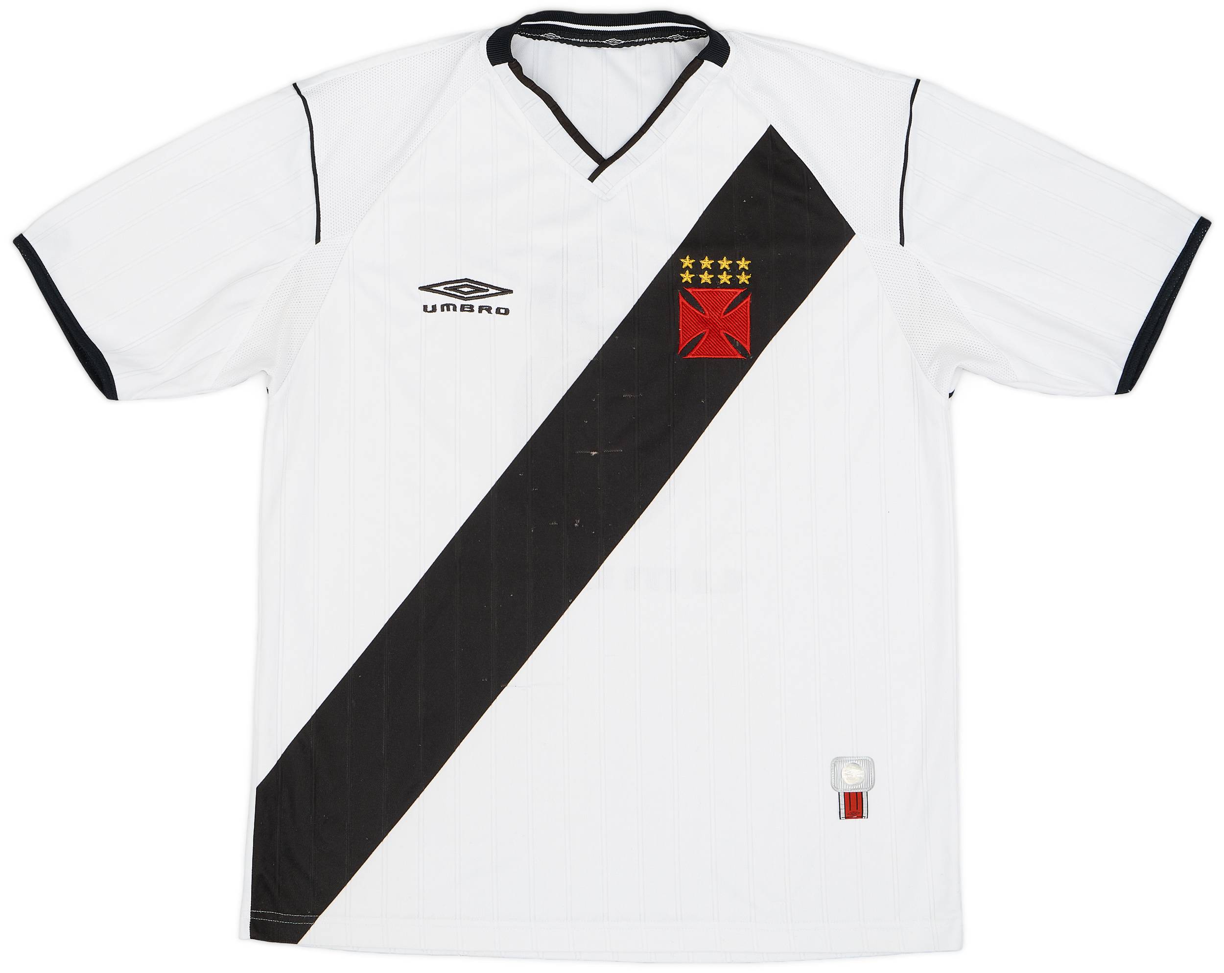 2002 Vasco da Gama Away Shirt #8 - 7/10 - (M)