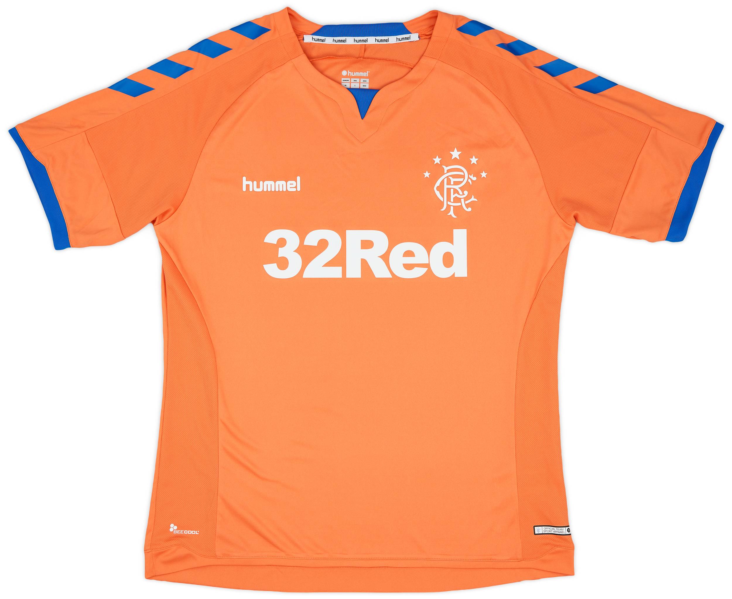 2018-19 Rangers Third Shirt - 9/10 - (XL)