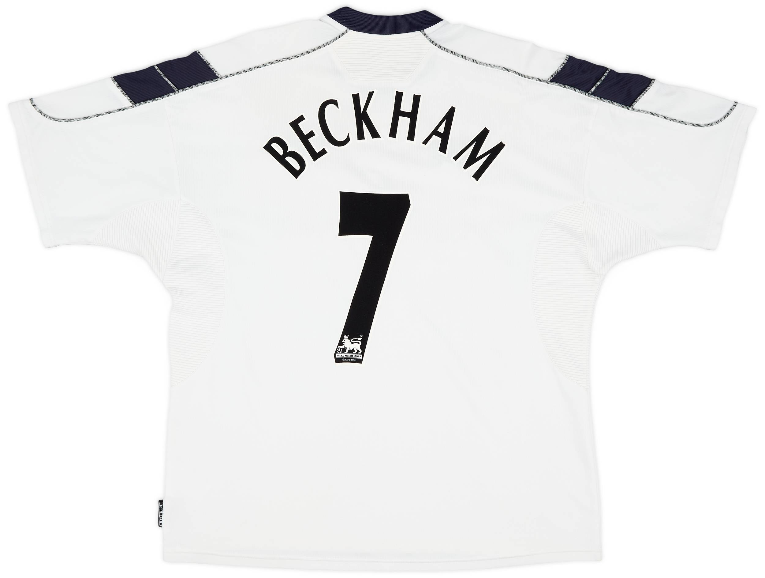 2000-01 Manchester United Away Shirt Beckham #7 - 8/10 - (XXL)