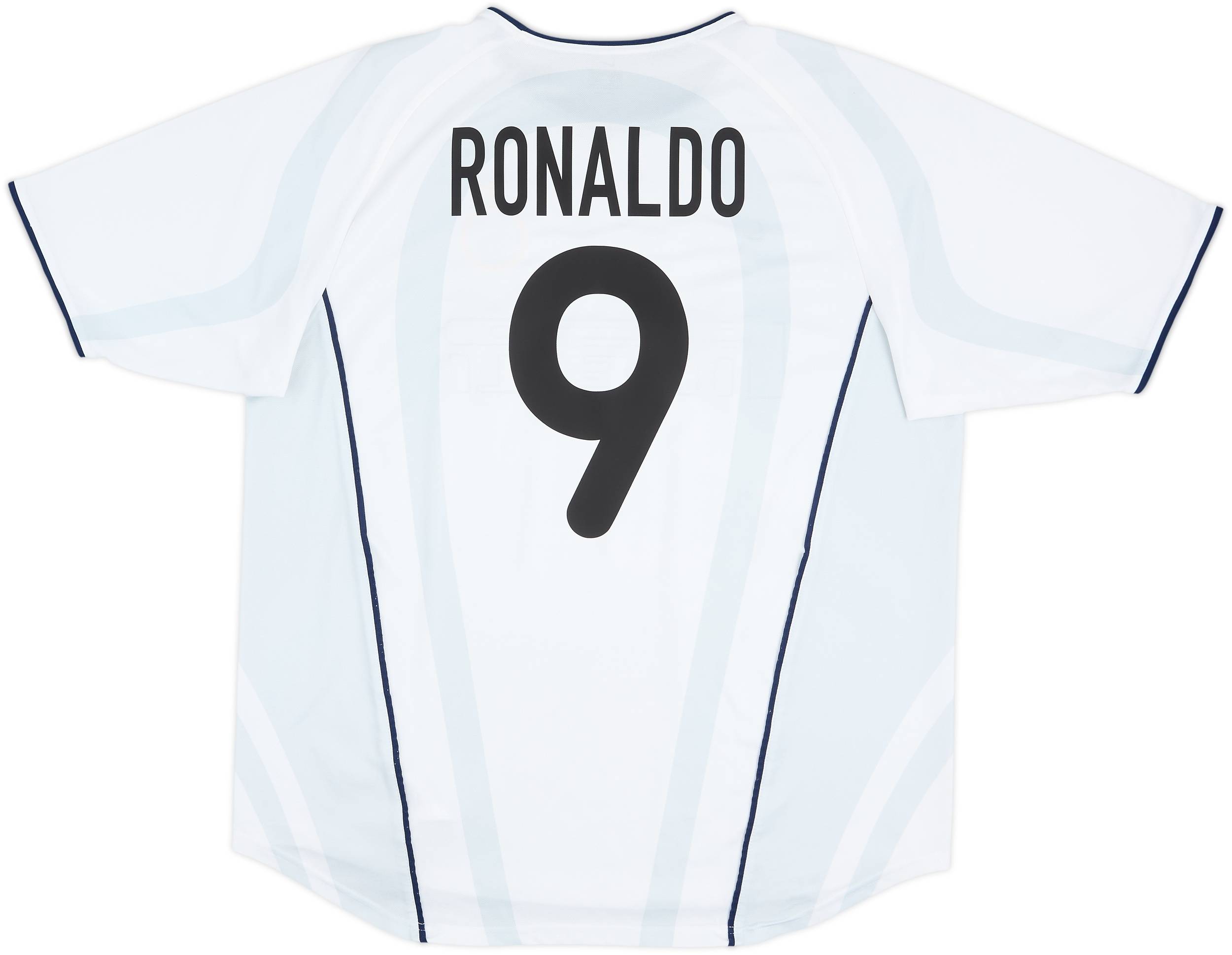 2001-02 Inter Milan Away Shirt Ronaldo #9 - 8/10 - (XL)